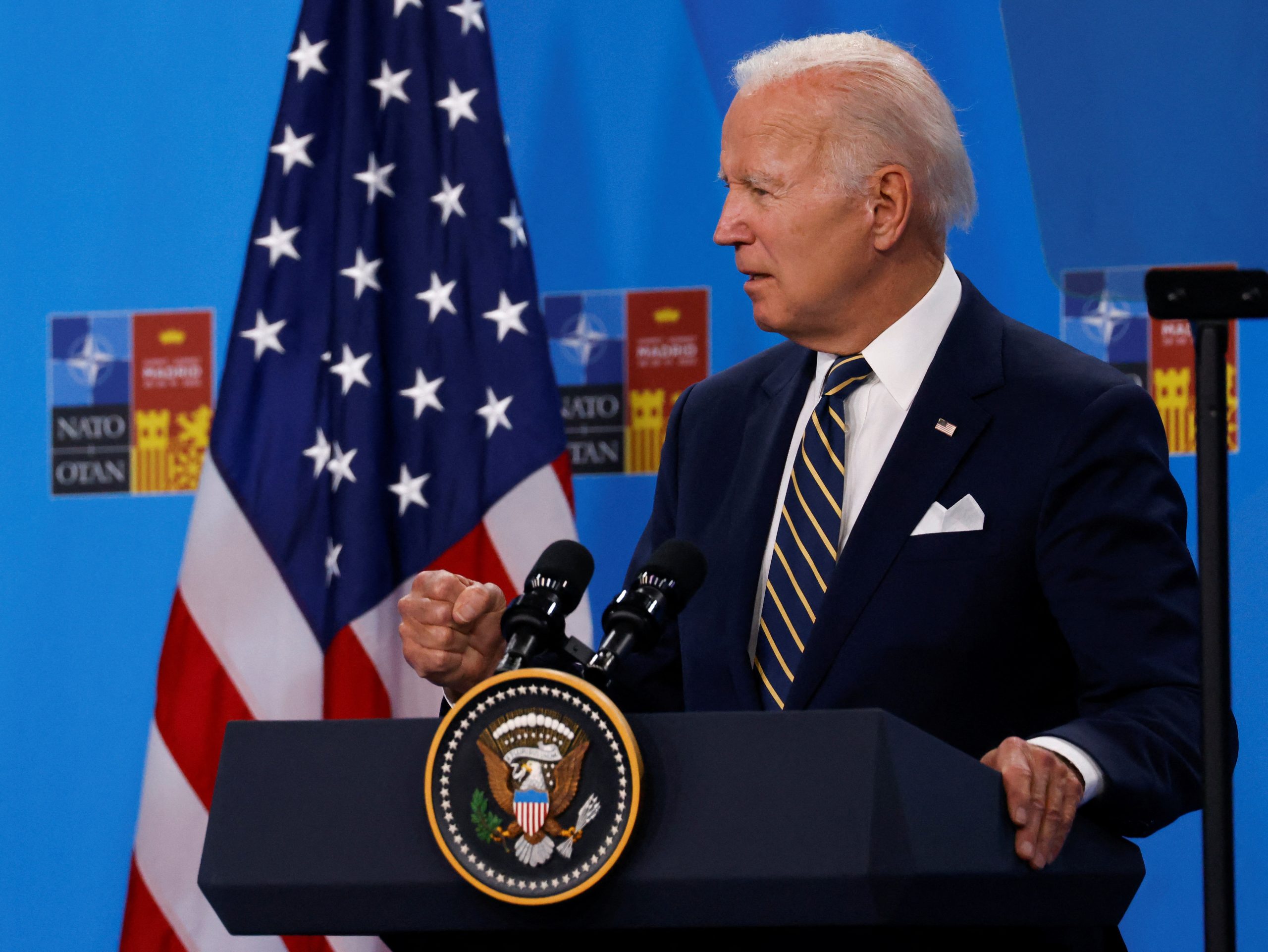 Biden says Americans will pay high gas prices ‘as long as it takes’ until war ends