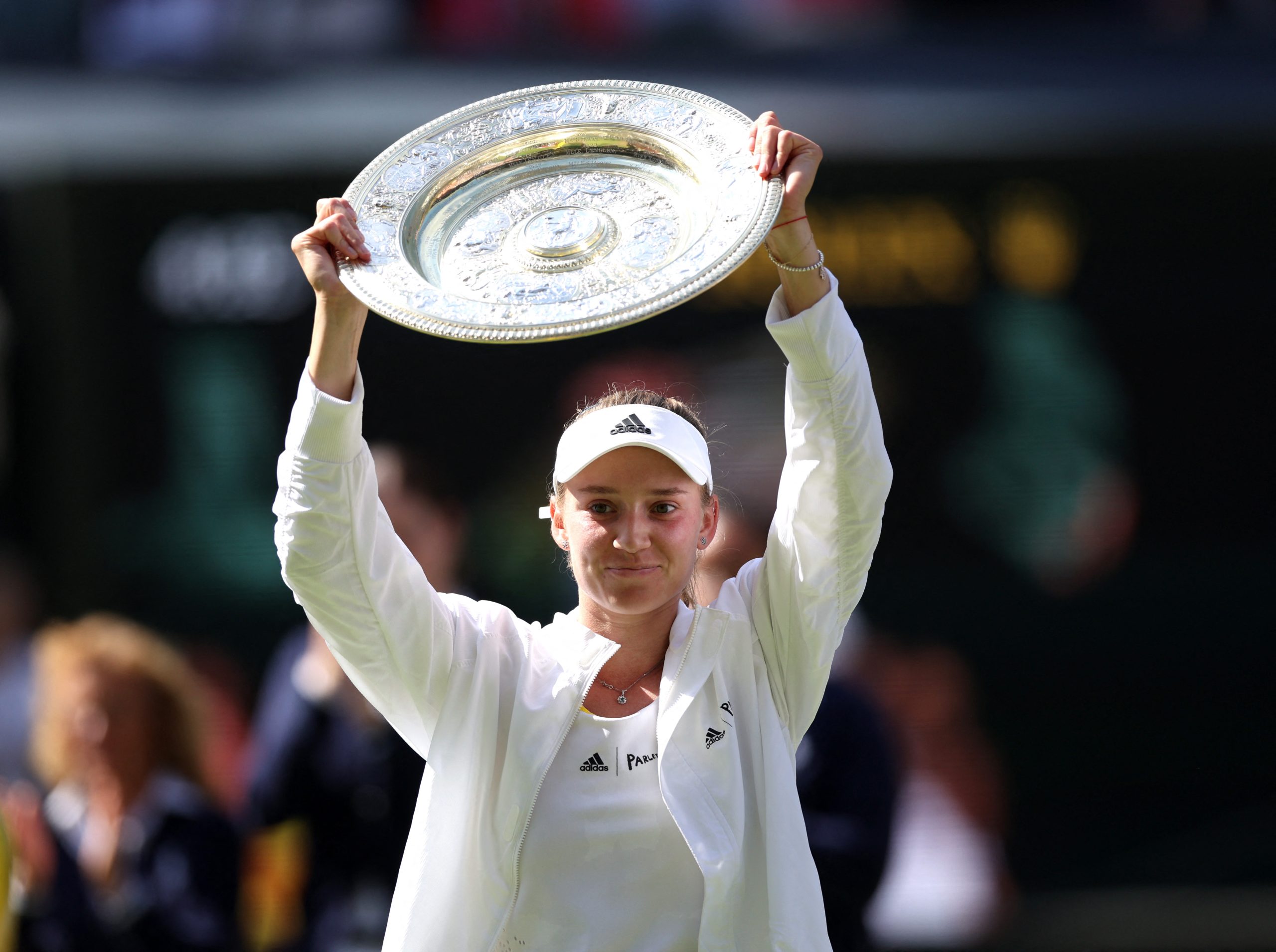 Tennis-I was super nervous, says Wimbledon champion Rybakina