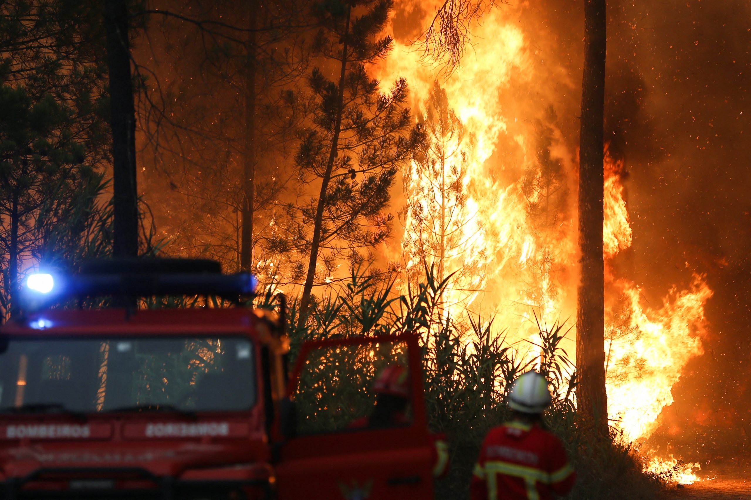 Wildfires rage across much of Europe as heatwave rolls on