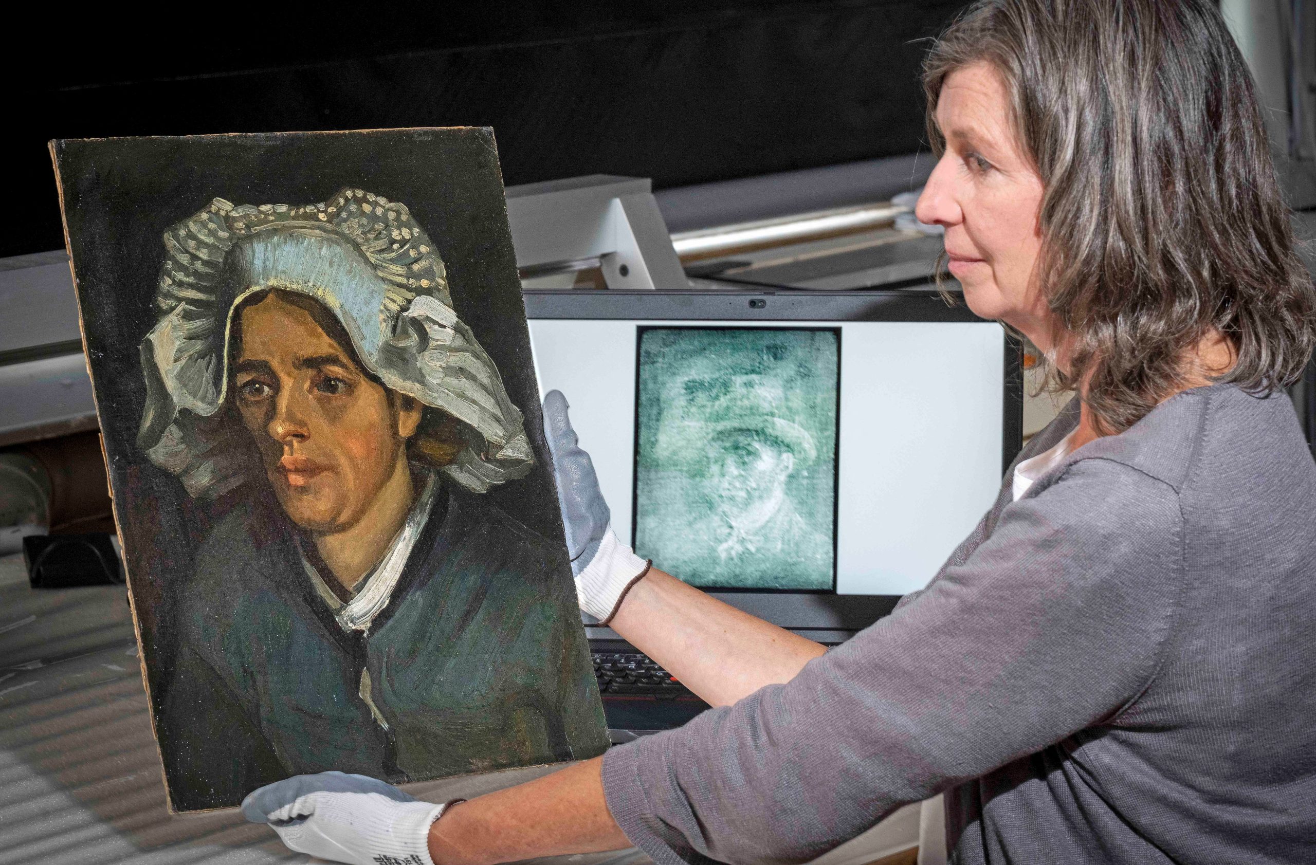 Hidden Van Gogh self-portrait found behind painting in Scotland