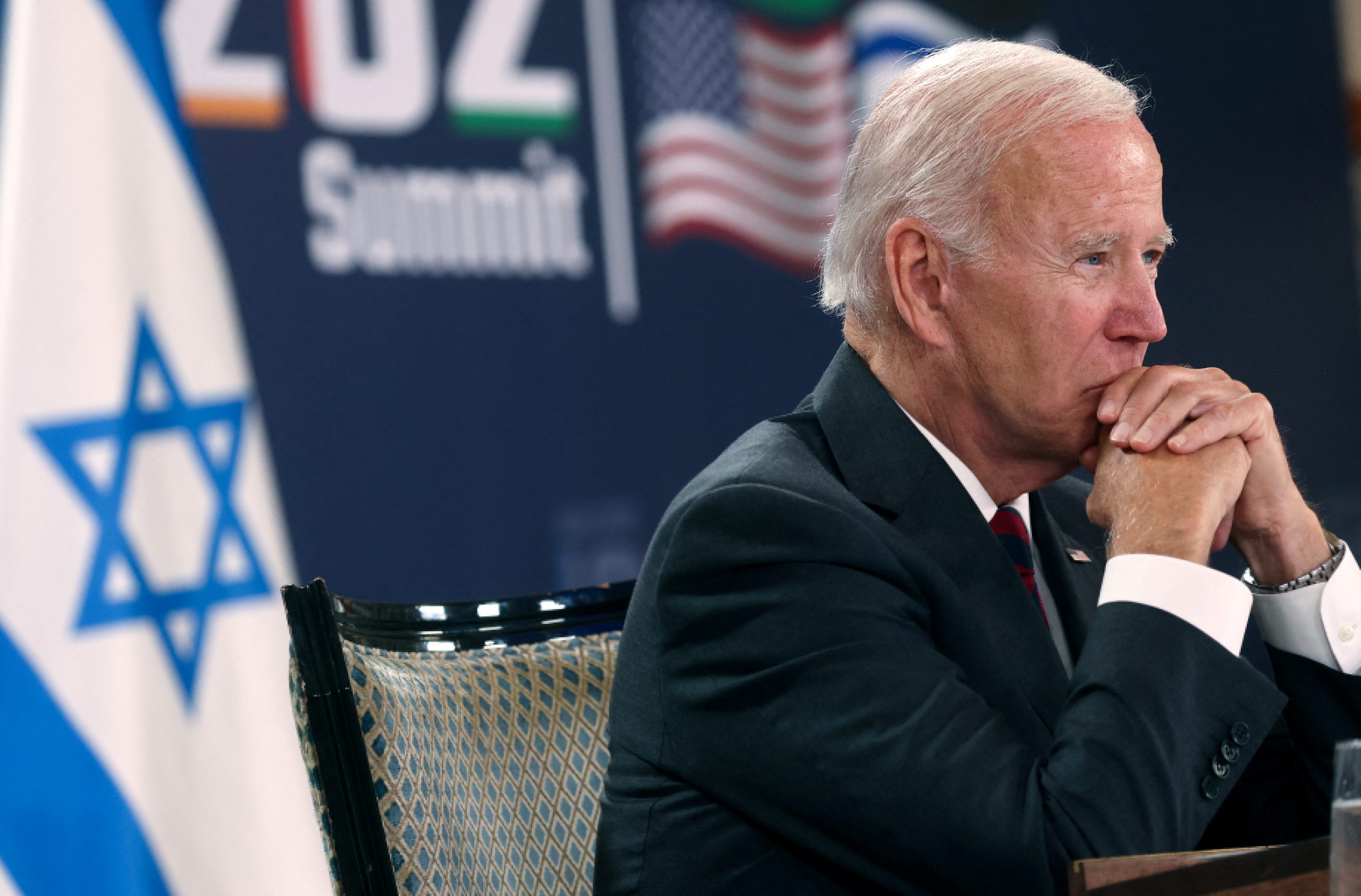 Biden brings Palestinians aid, reiterates support for two-state solution