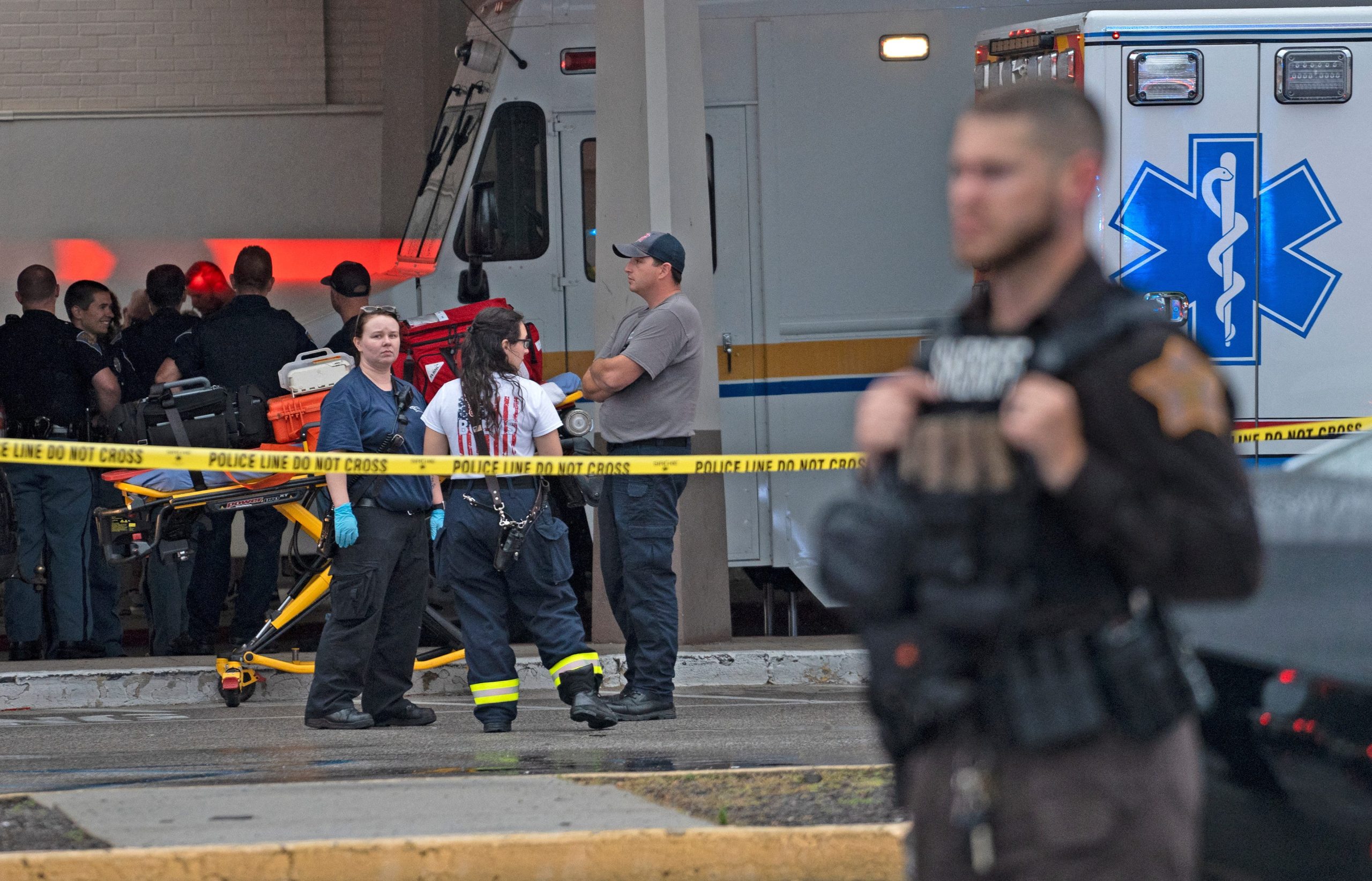 Gunman kills three in Indiana mall before being shot by armed bystander