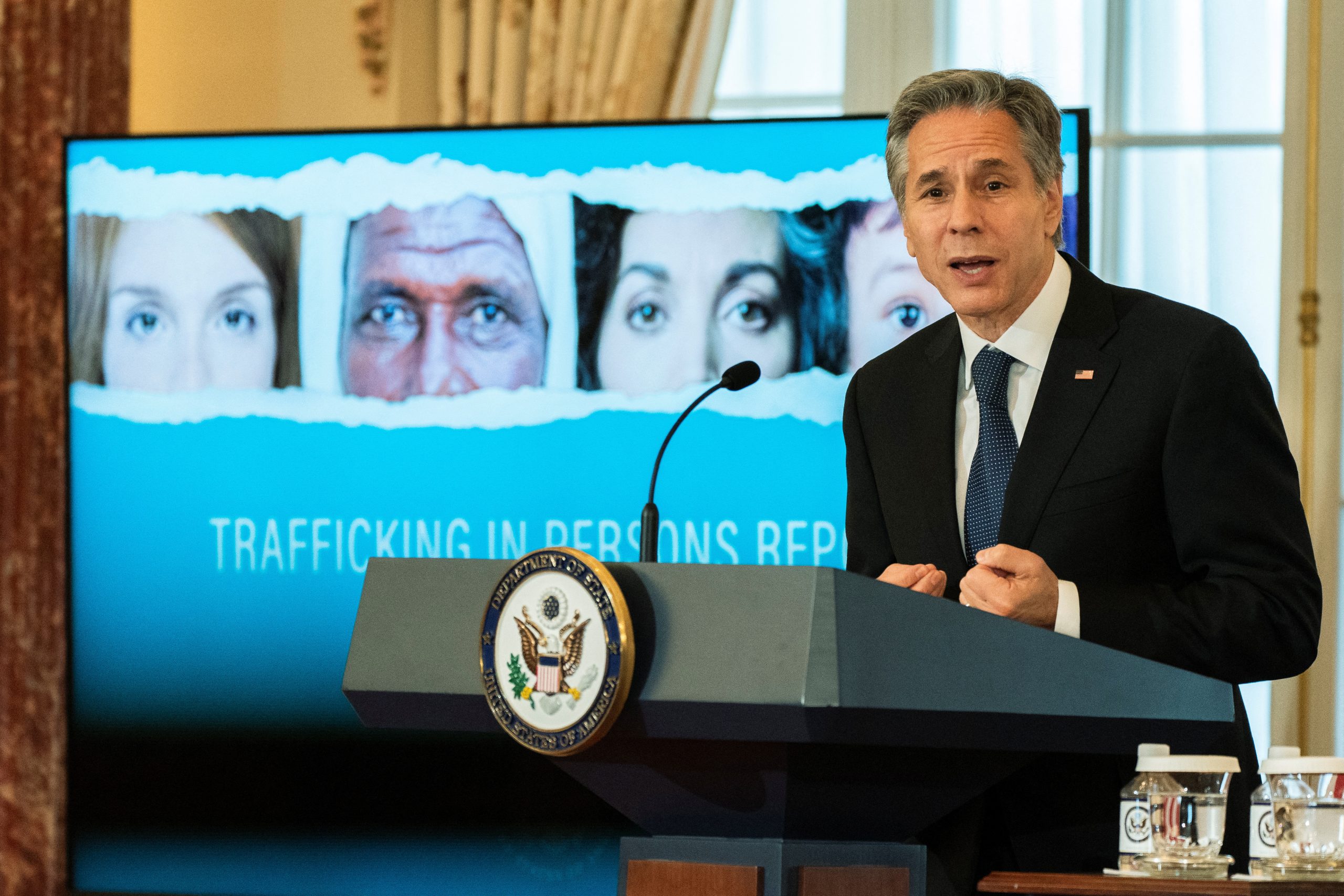 U.S. places Russia on human trafficking, child soldier lists