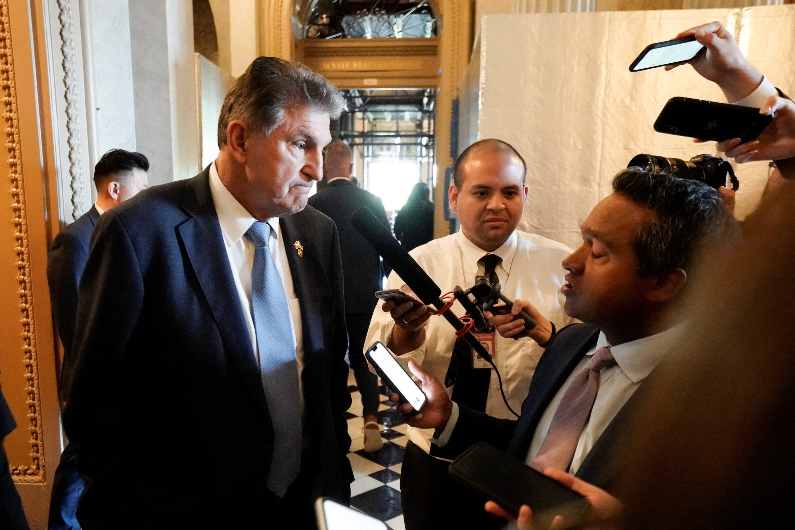 Manchin will ‘make sure the IRS doesn’t harass anybody’ under the Inflation Reduction Act