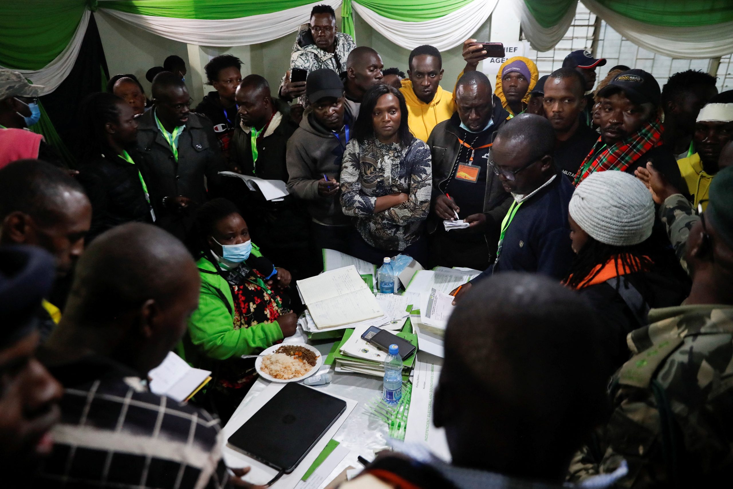 Kenyans anxious for news on next president, two days after vote