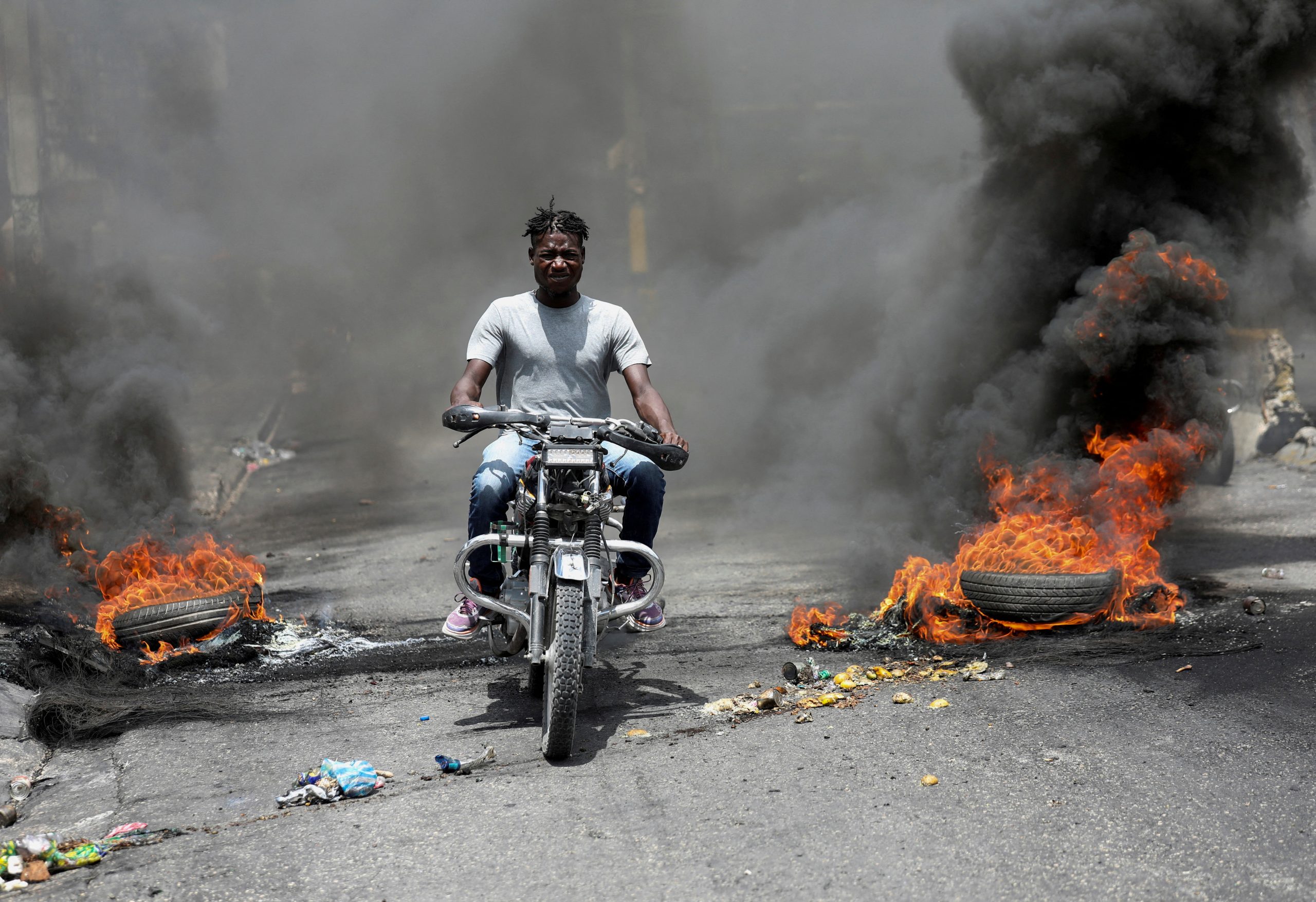 Haitians hit the streets to protest greed, corruption, dire conditions    