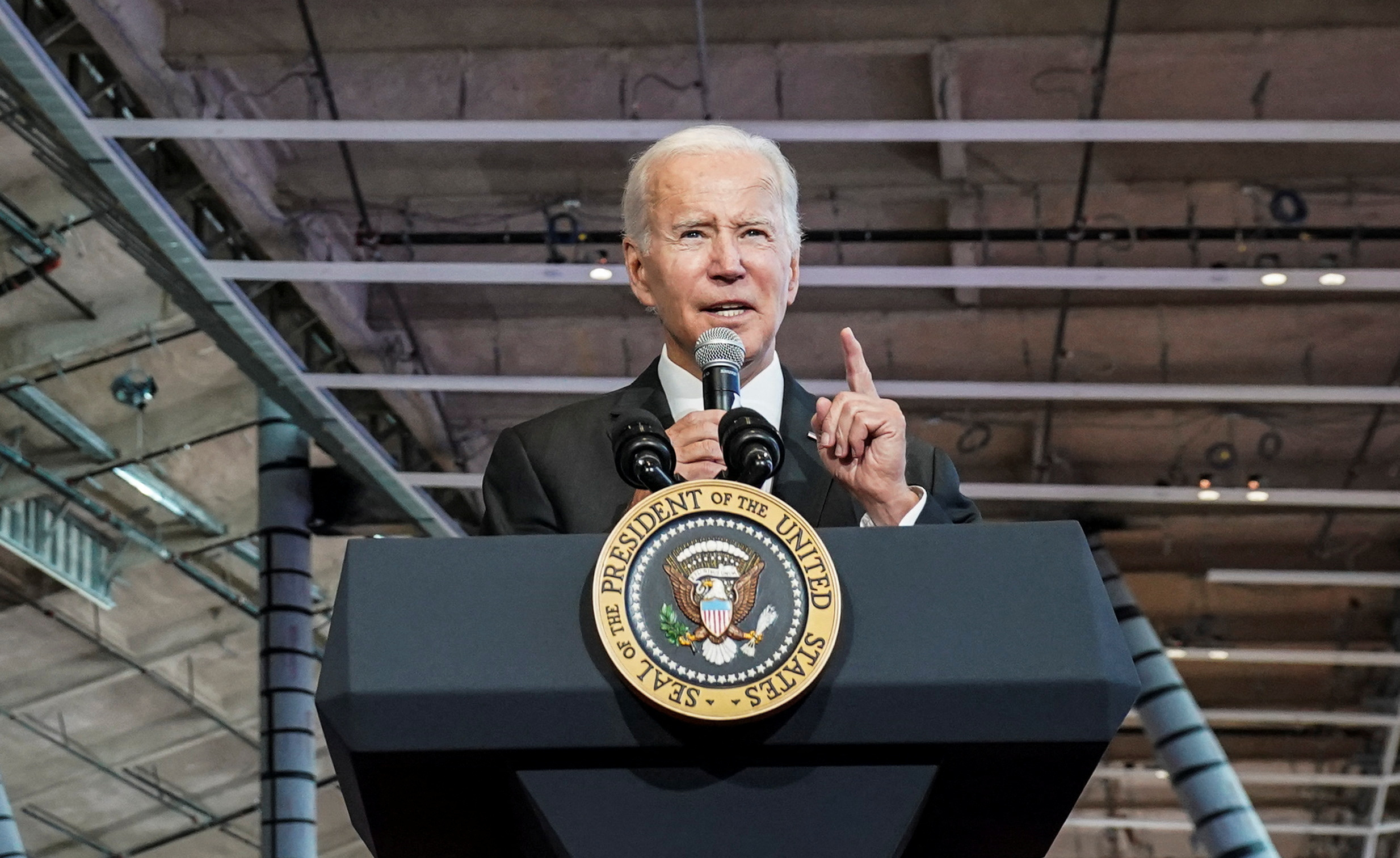 Biden celebrates ‘Inflation Reduction Act’ as food, rent prices climb