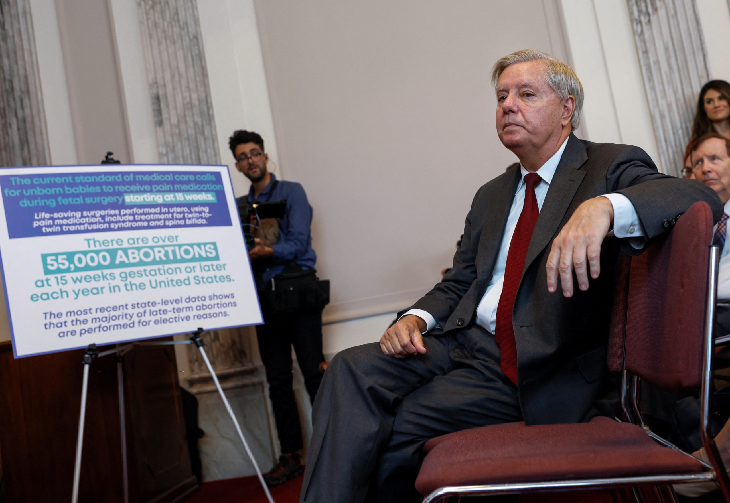 Sen. Graham introduces legislation to ban abortion at 15 weeks