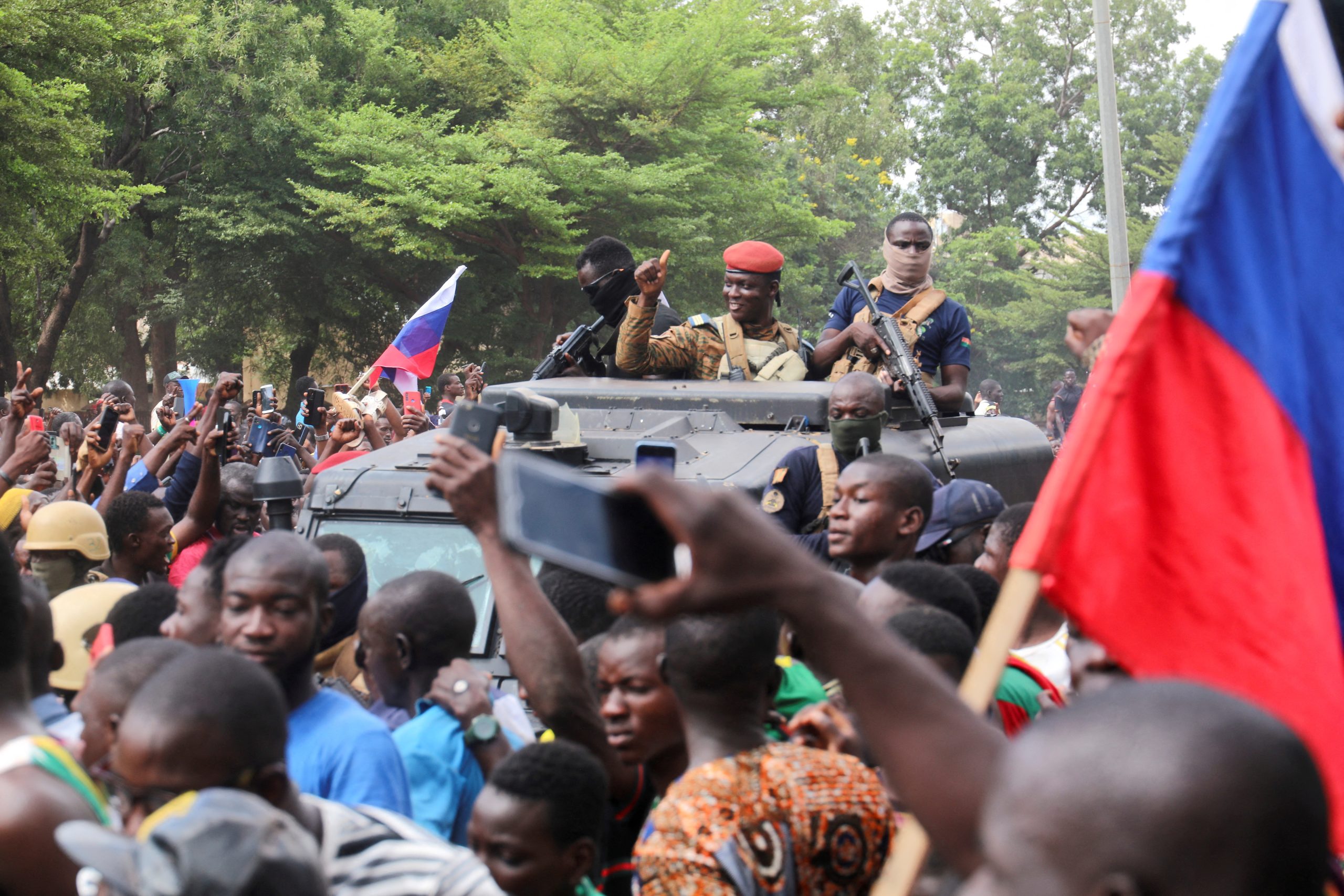 Burkina Faso president resigns on condition coup leader guarantees his safety