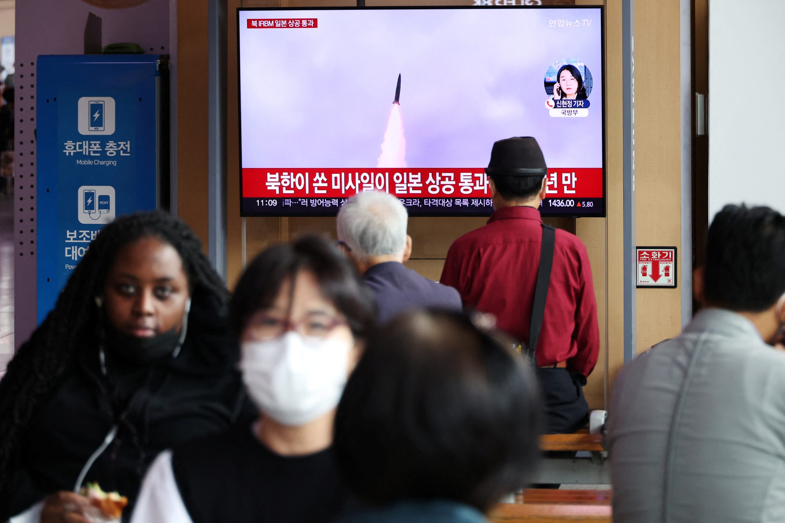 North Korea fires ballistic missile over Japan