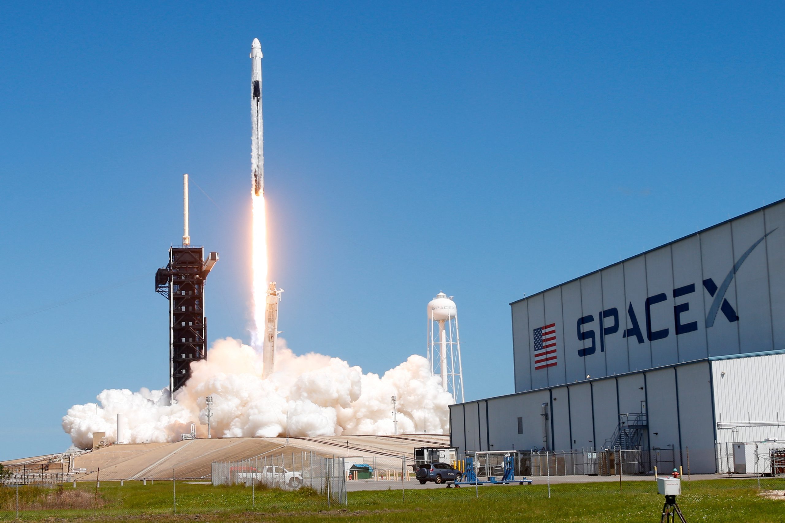 SpaceX launch brings American astronauts, Russian cosmonauts together for first time in 20 years