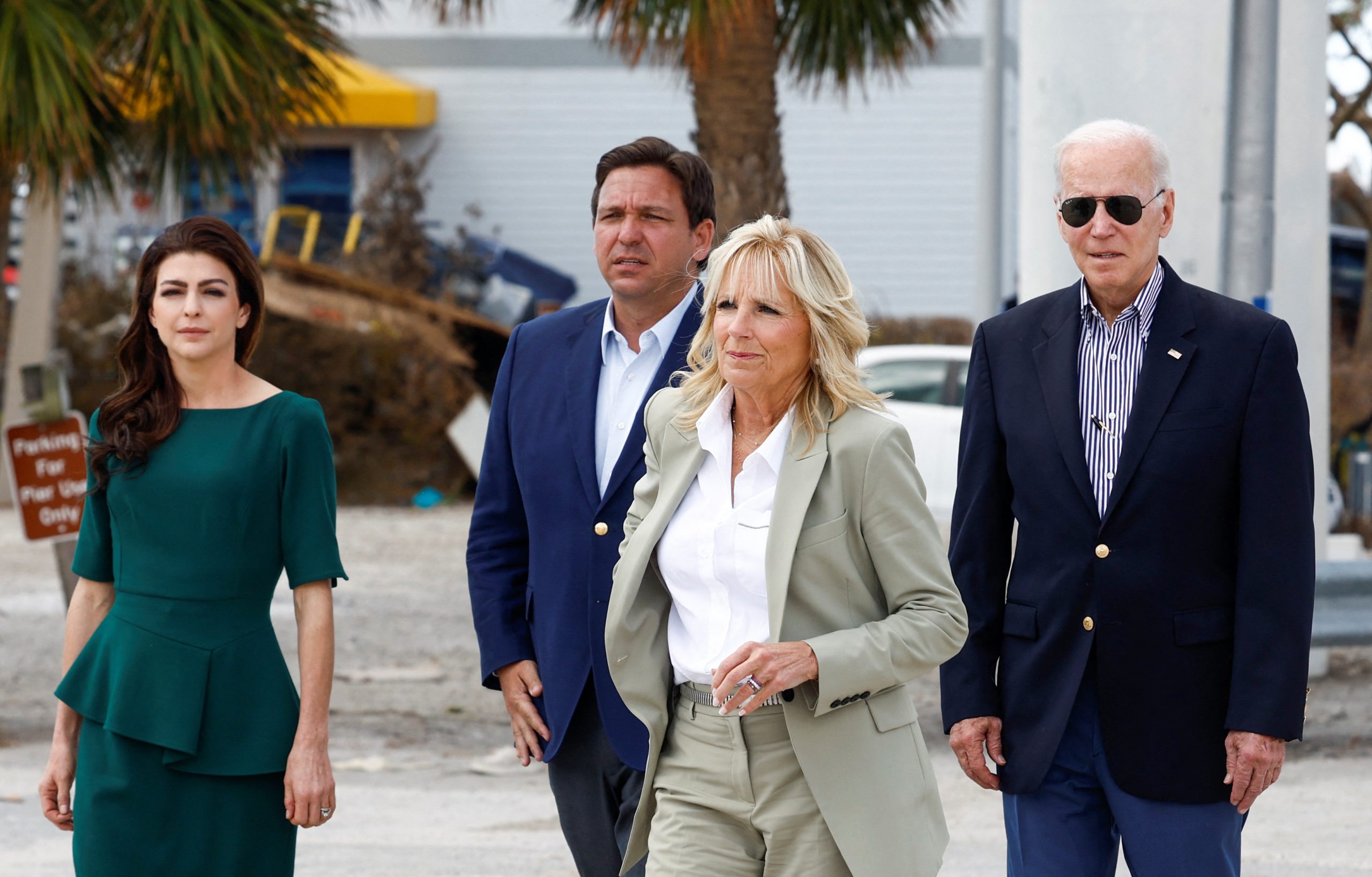 Biden, DeSantis join in singular response to ever-more-costly Hurricane Ian