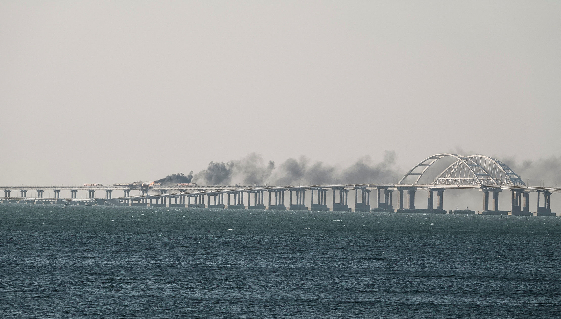 Ukraine update: Putin’s birthday weekend marked by Crimean bridge explosion