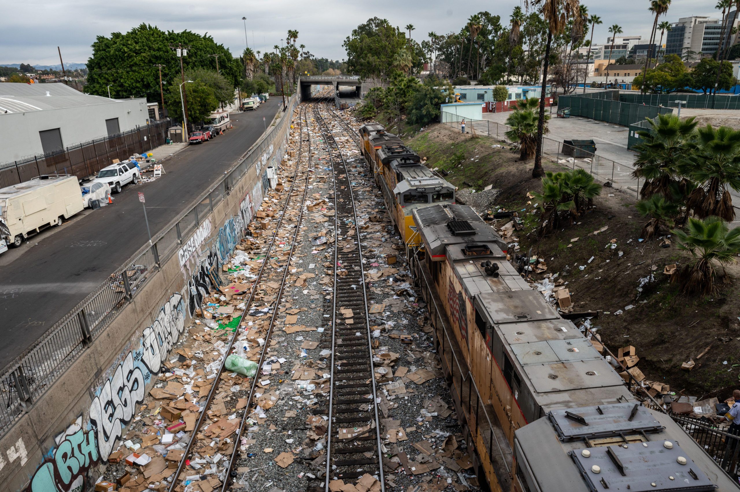 More than 80 guns taken from LA cargo robberies