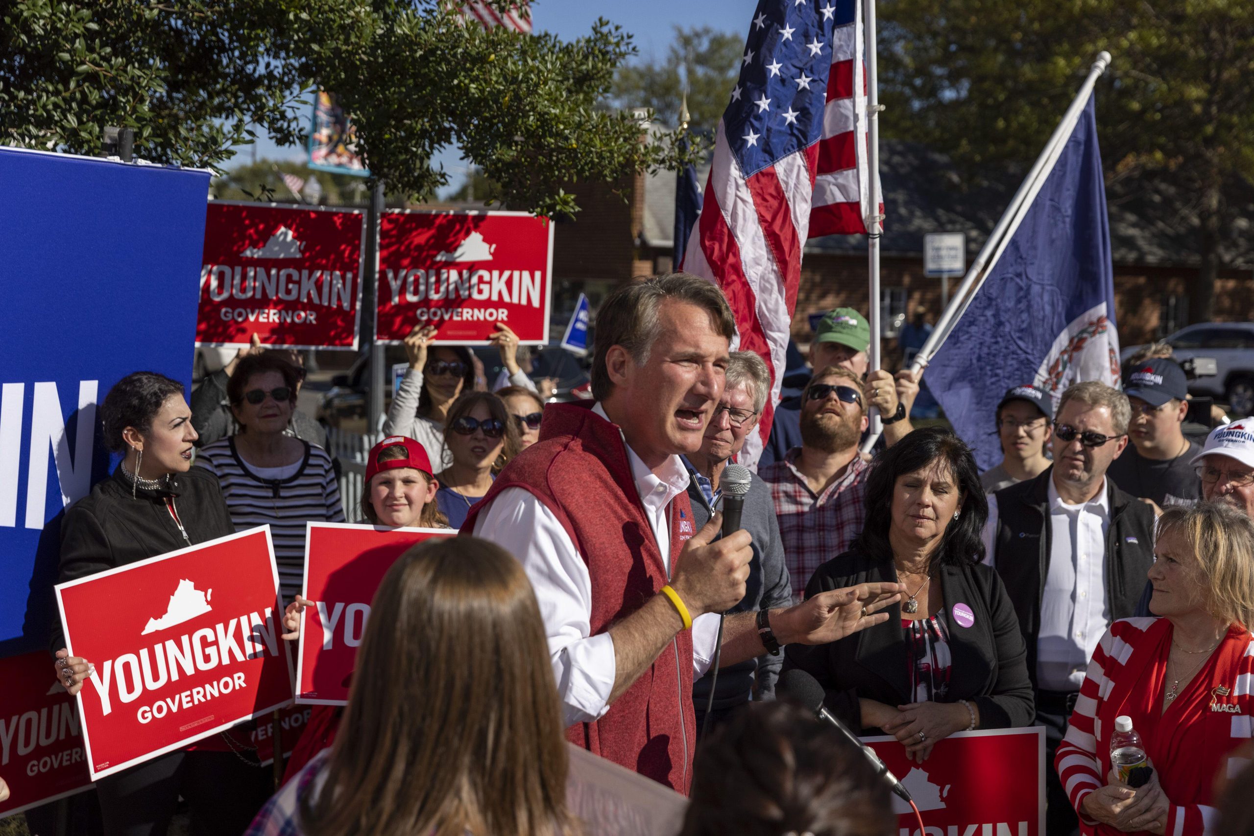 Virginian Gov. Youngkin donates 1/4 of his salary to veteran’s group