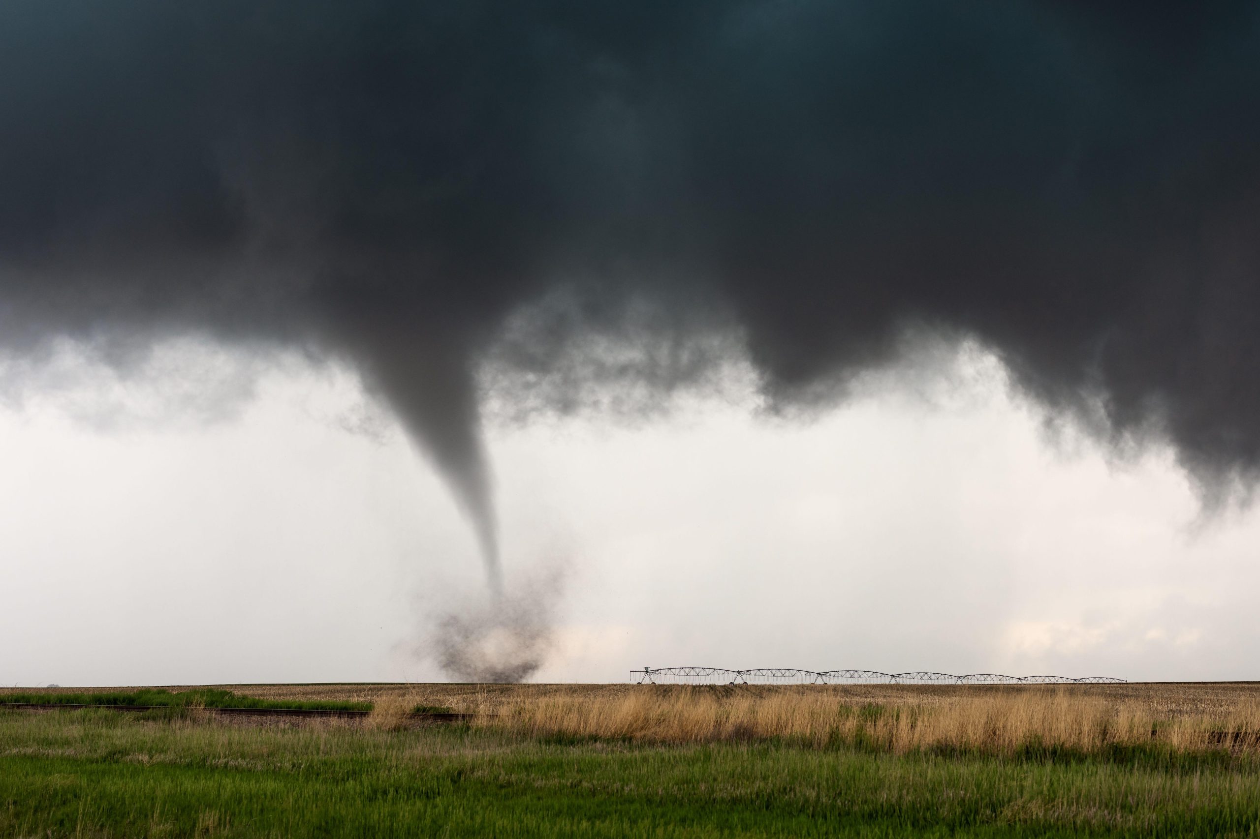 Powerful tornadoes ripped through Kansas Friday