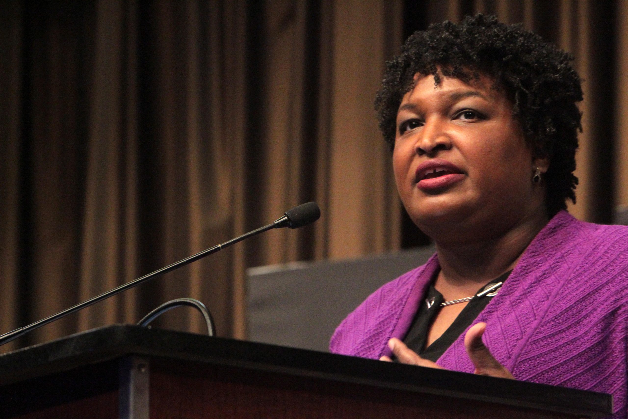 Stacey Abrams calls fetal heartbeat a ‘manufactured sound’