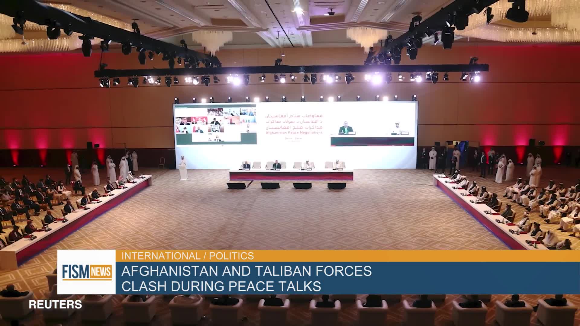 Afghanistan and Taliban Forces Clash During Peace Talks