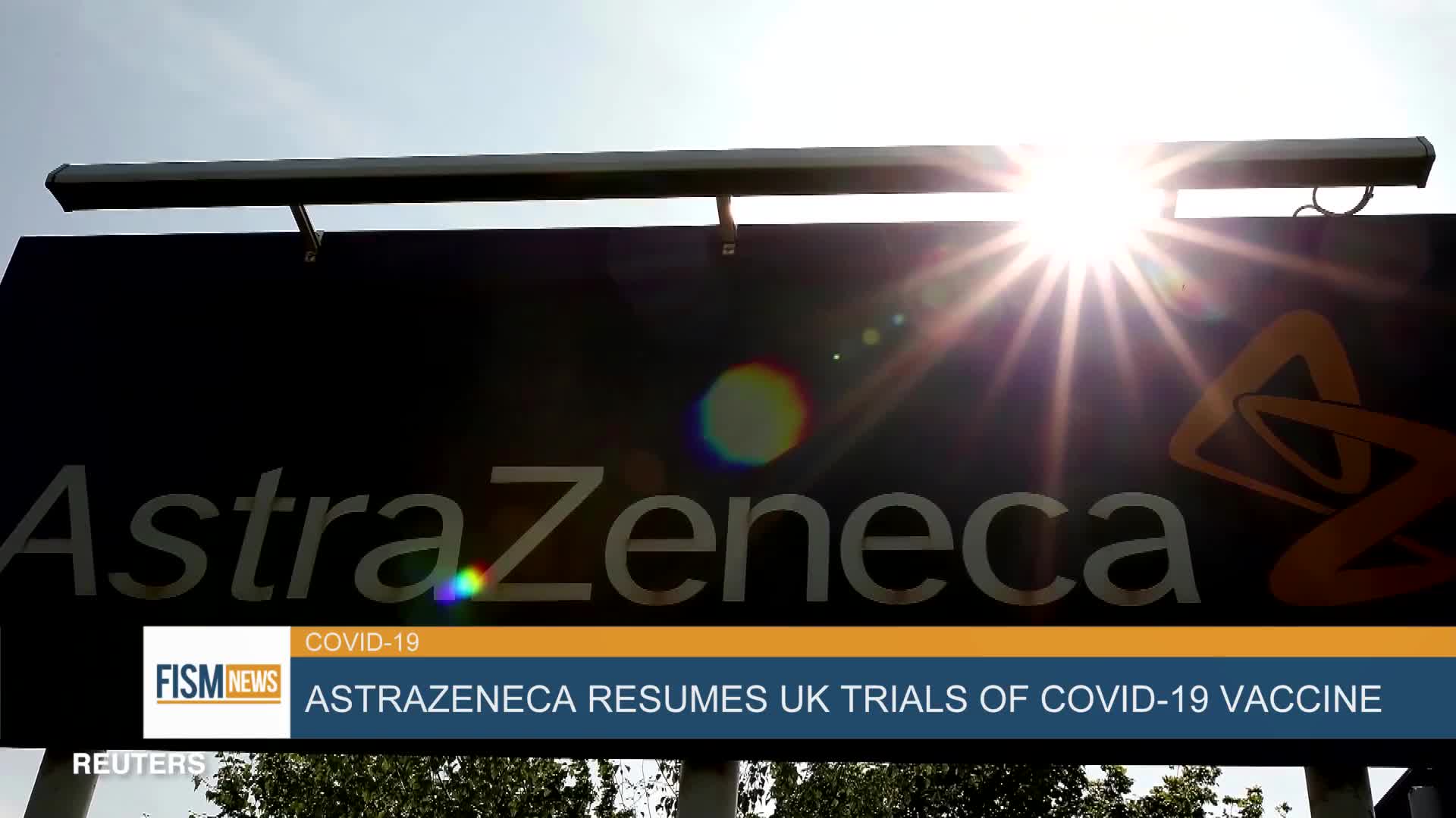 AstraZeneca Resumes UK Trials Of COVID-19 Vaccine