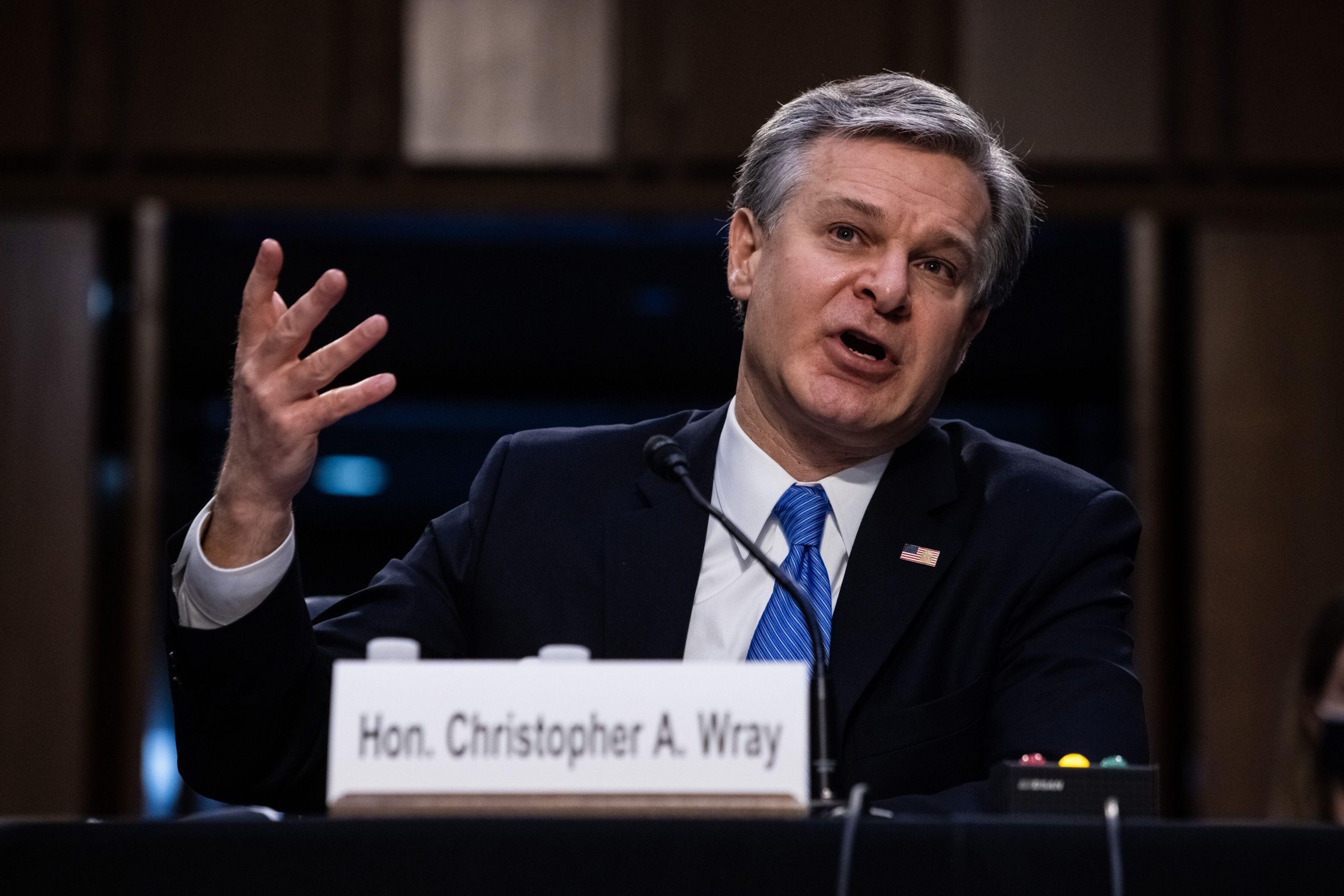 FBI chief faces Senators’ questions of alleged targeting of conservatives