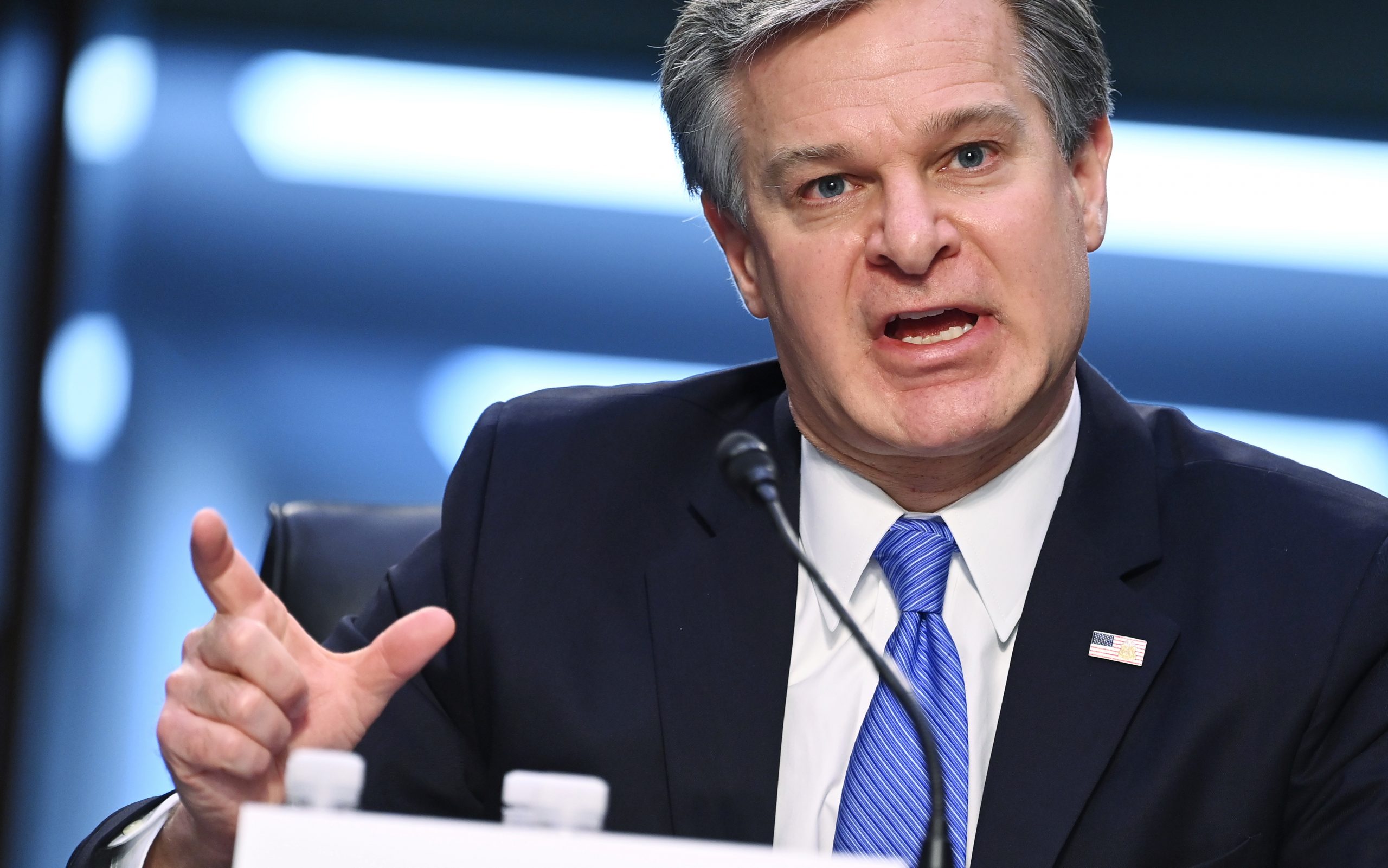 FBI Director Christopher Wray Testifies Before Senate Judiciary Committee on Capitol Hill Riot