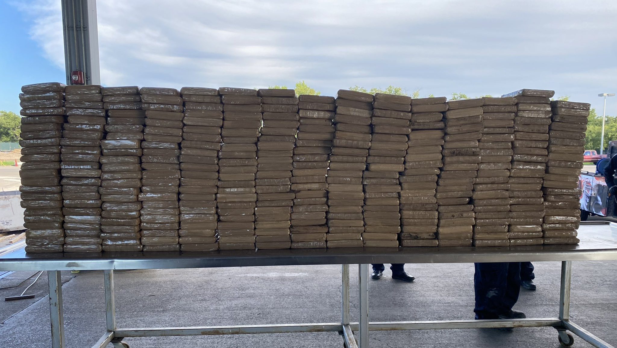 Record-breaking amounts of meth seized by border patrol in Texas 