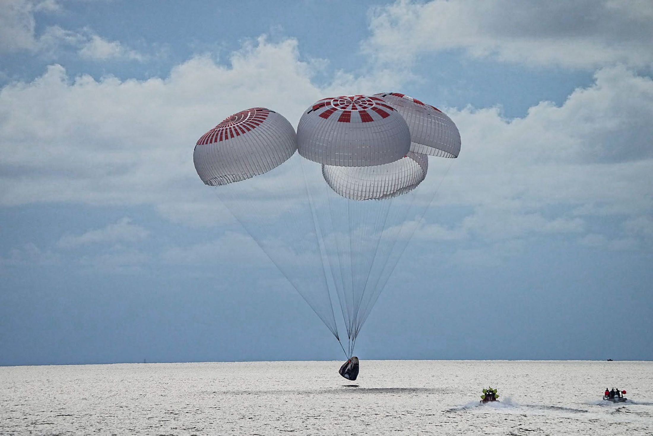 SpaceX Inspiration4 Crew Safely Lands After Historic Flight