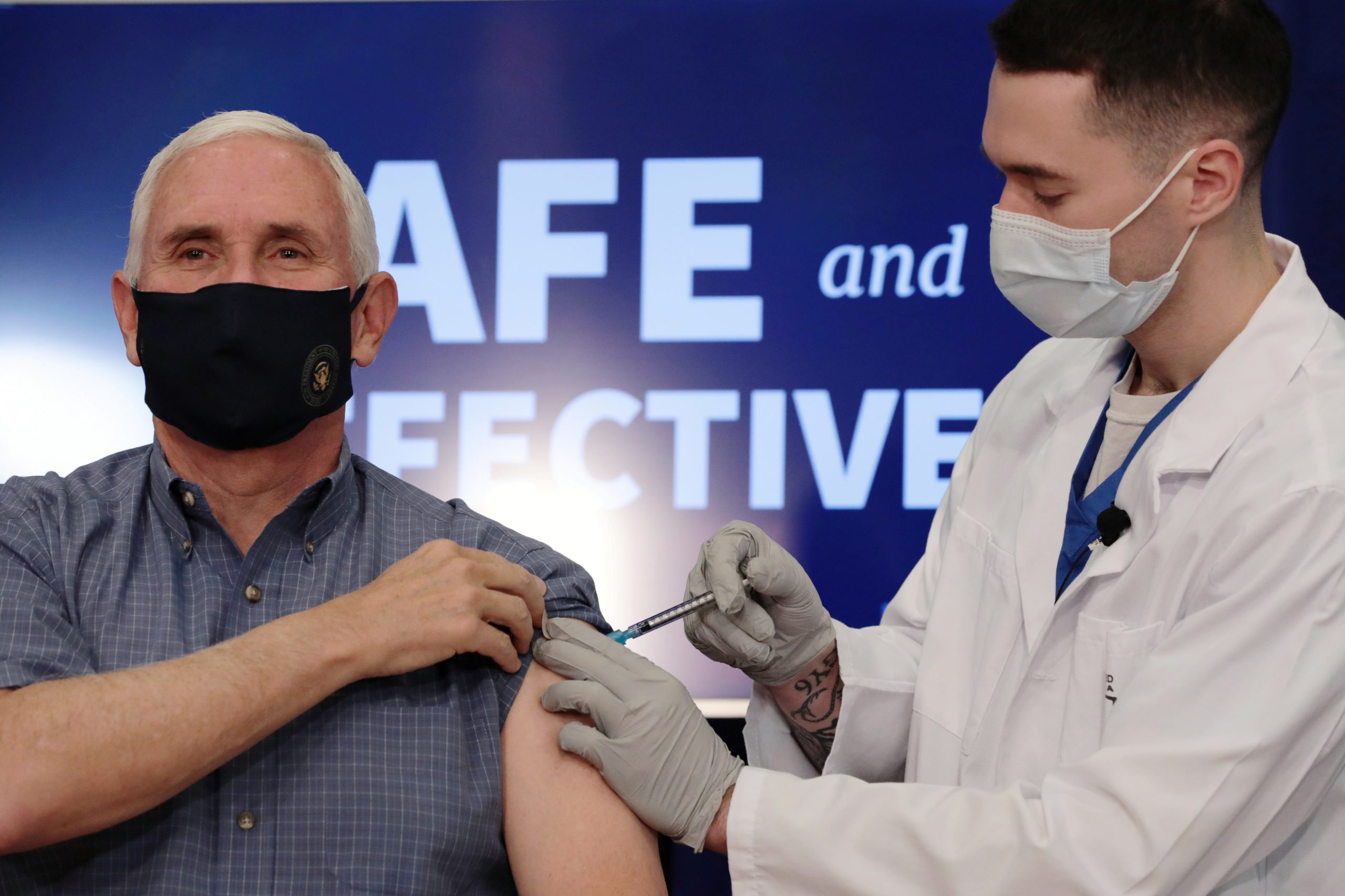 VP Pence Takes COVID-19 Vaccine