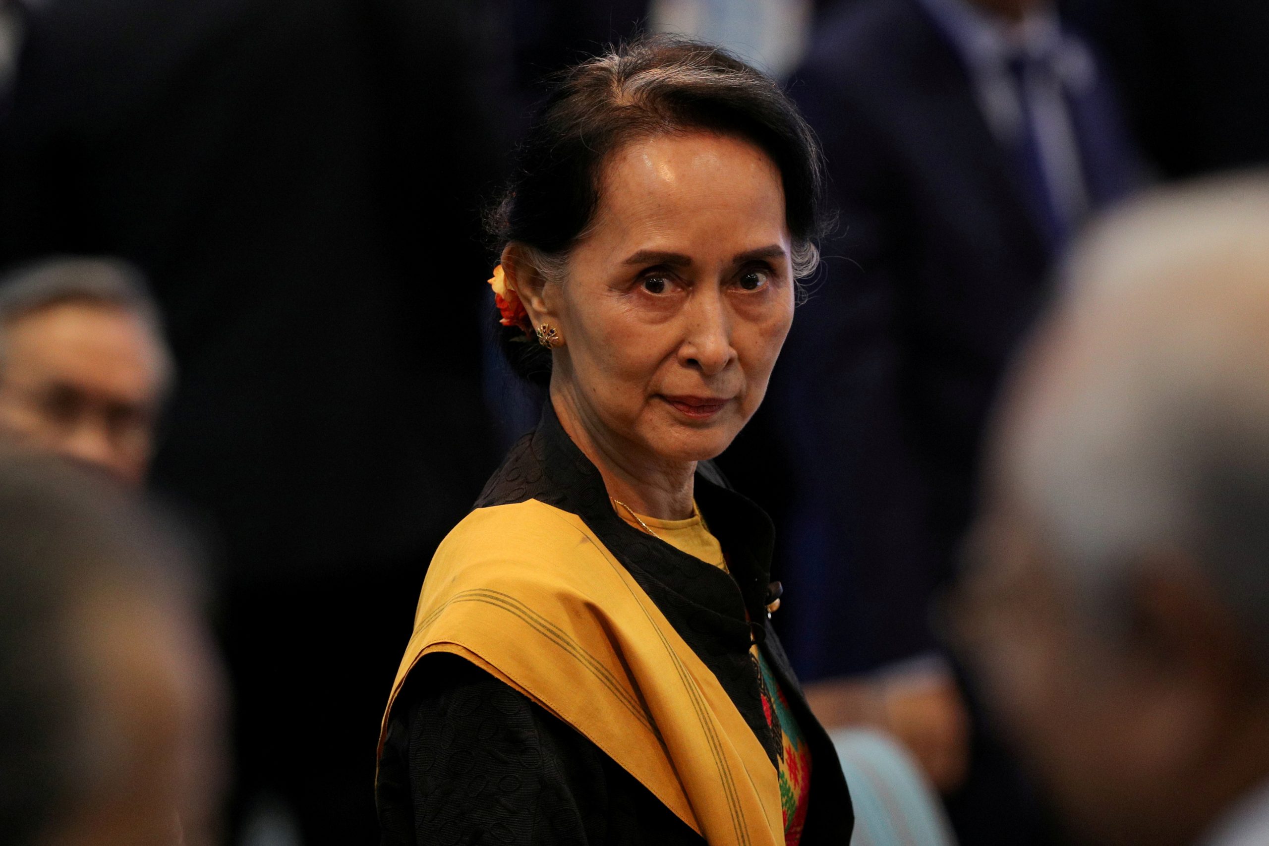 Images of Deposed Myanmar Leader Suu Kyi Surface as Trials Against Her Moves Forward