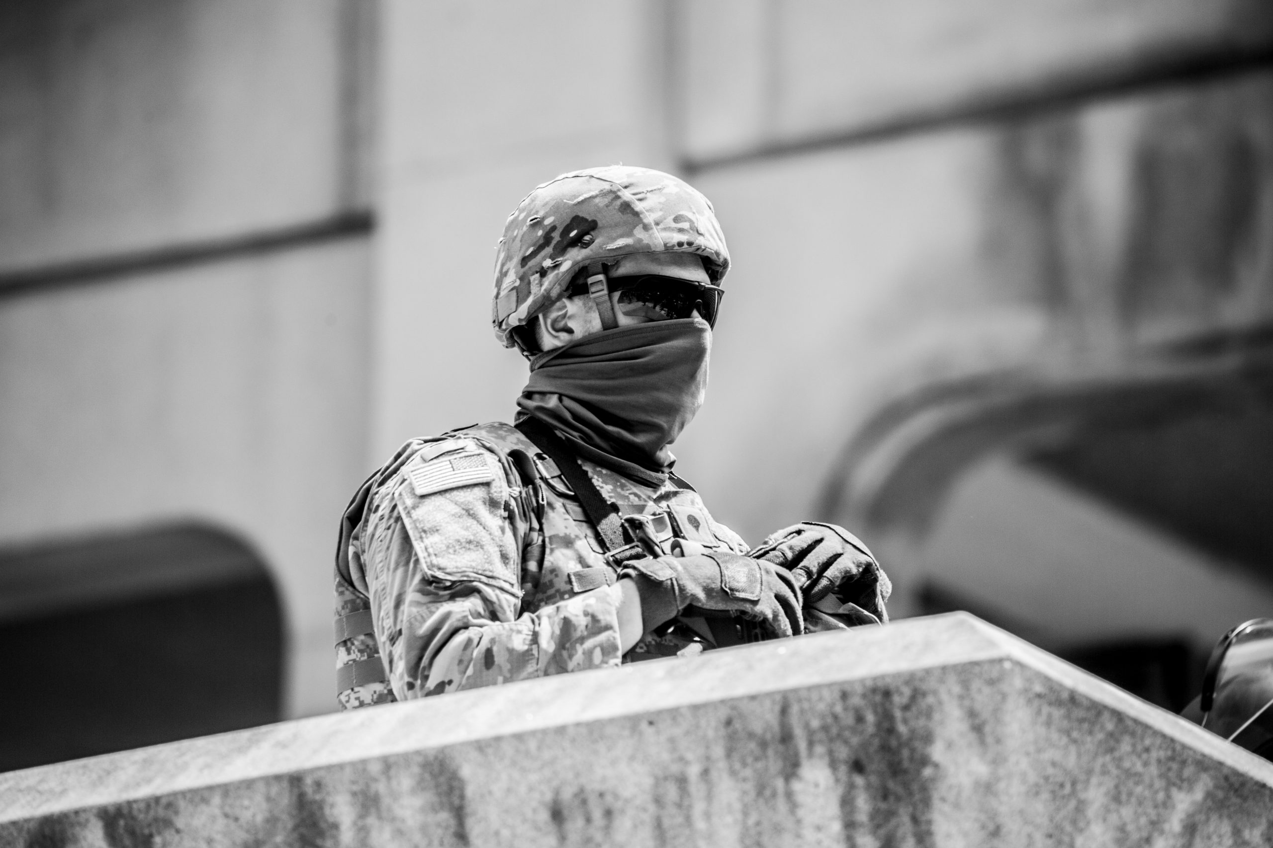 National Guard Crammed in Parking Garage, TX Governor Calls Troops Home