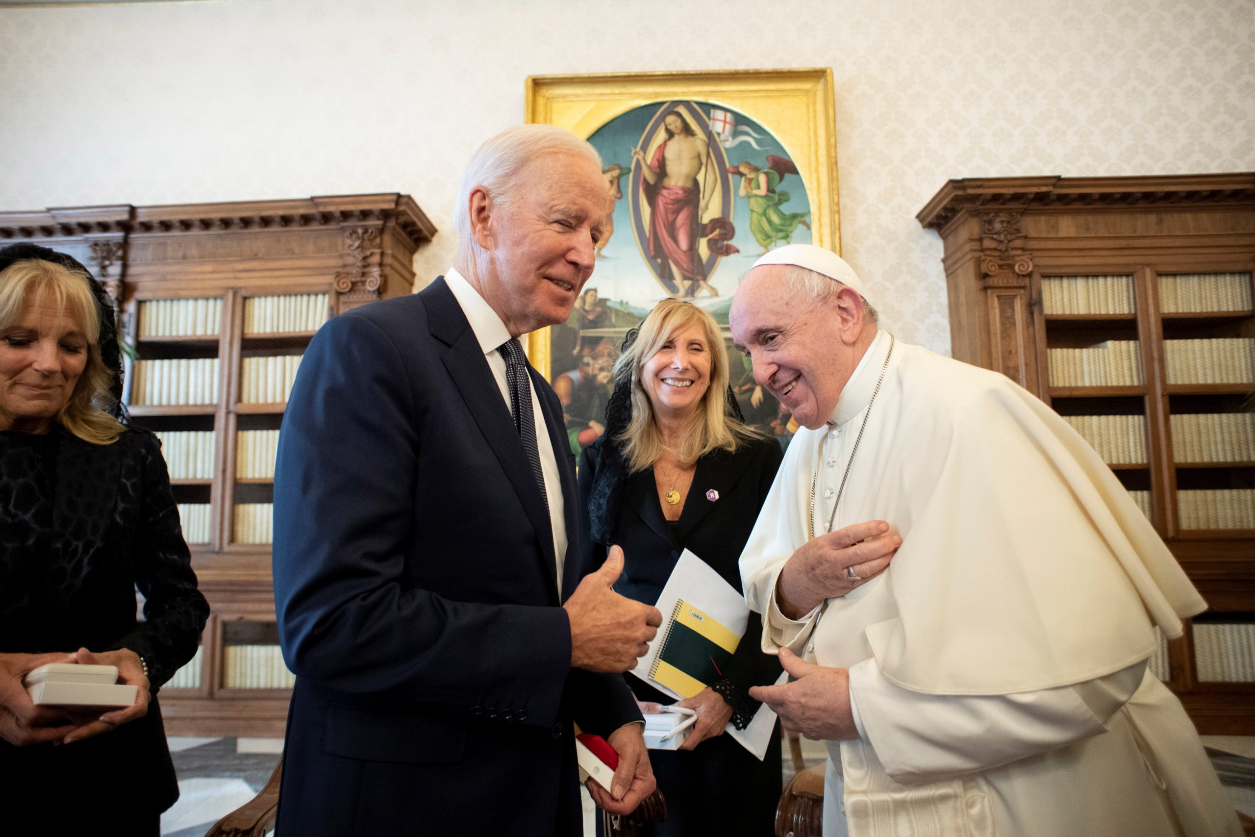 President Biden meets with Pope Francis, Pope calls Biden a “good Catholic”