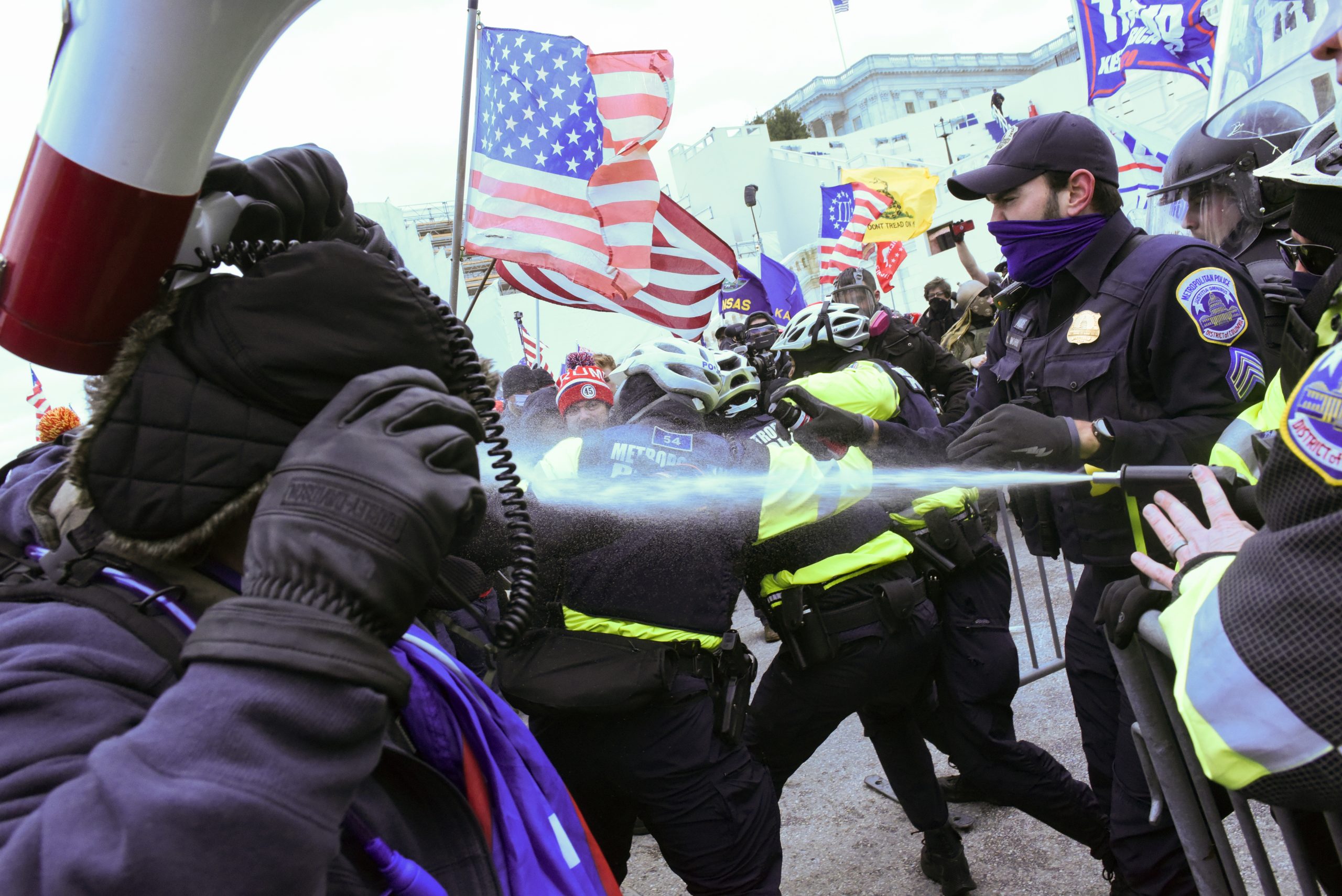 Chaos Erupts on Capitol Hill, Capitol Building Breached