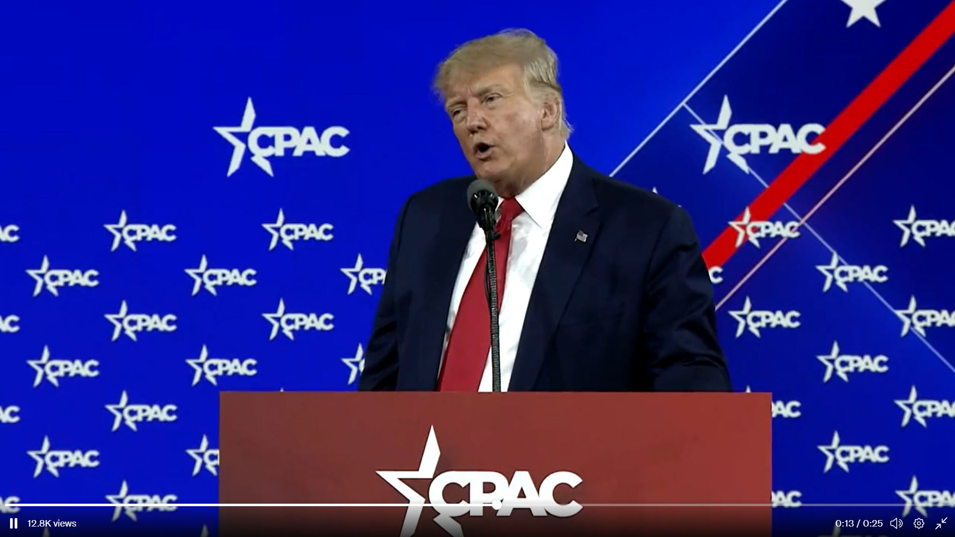 CPAC: Trump leans on his hits while dissing Biden-era negatives