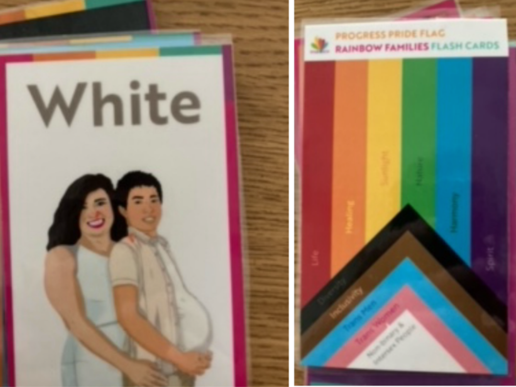 NC school uses pregnant man, other LGBTQ flash cards in preschool curriculum