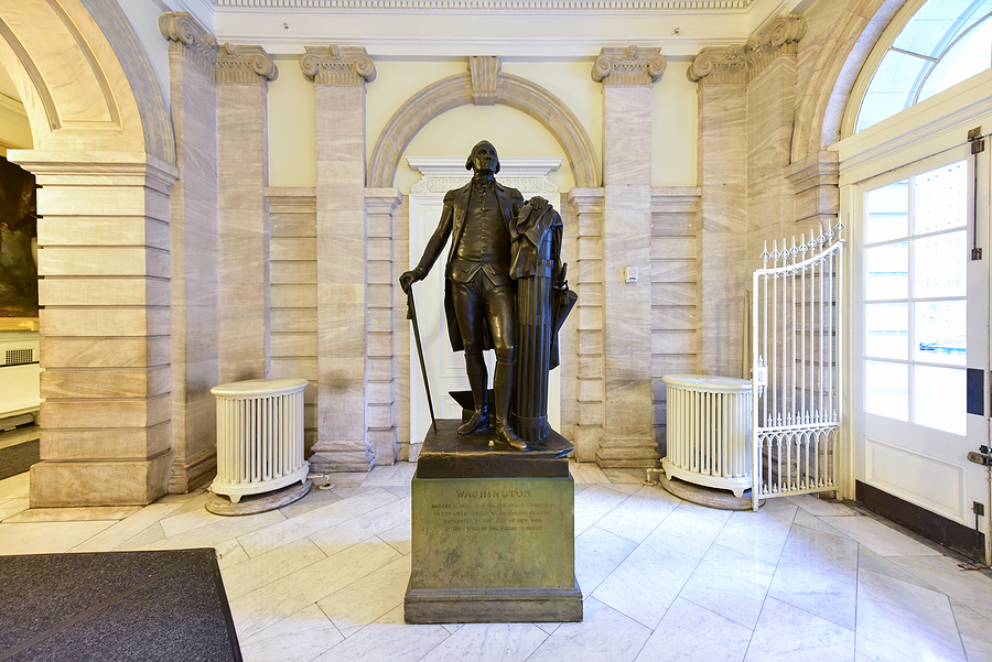 Thomas Jefferson statue removed from New York City Hall