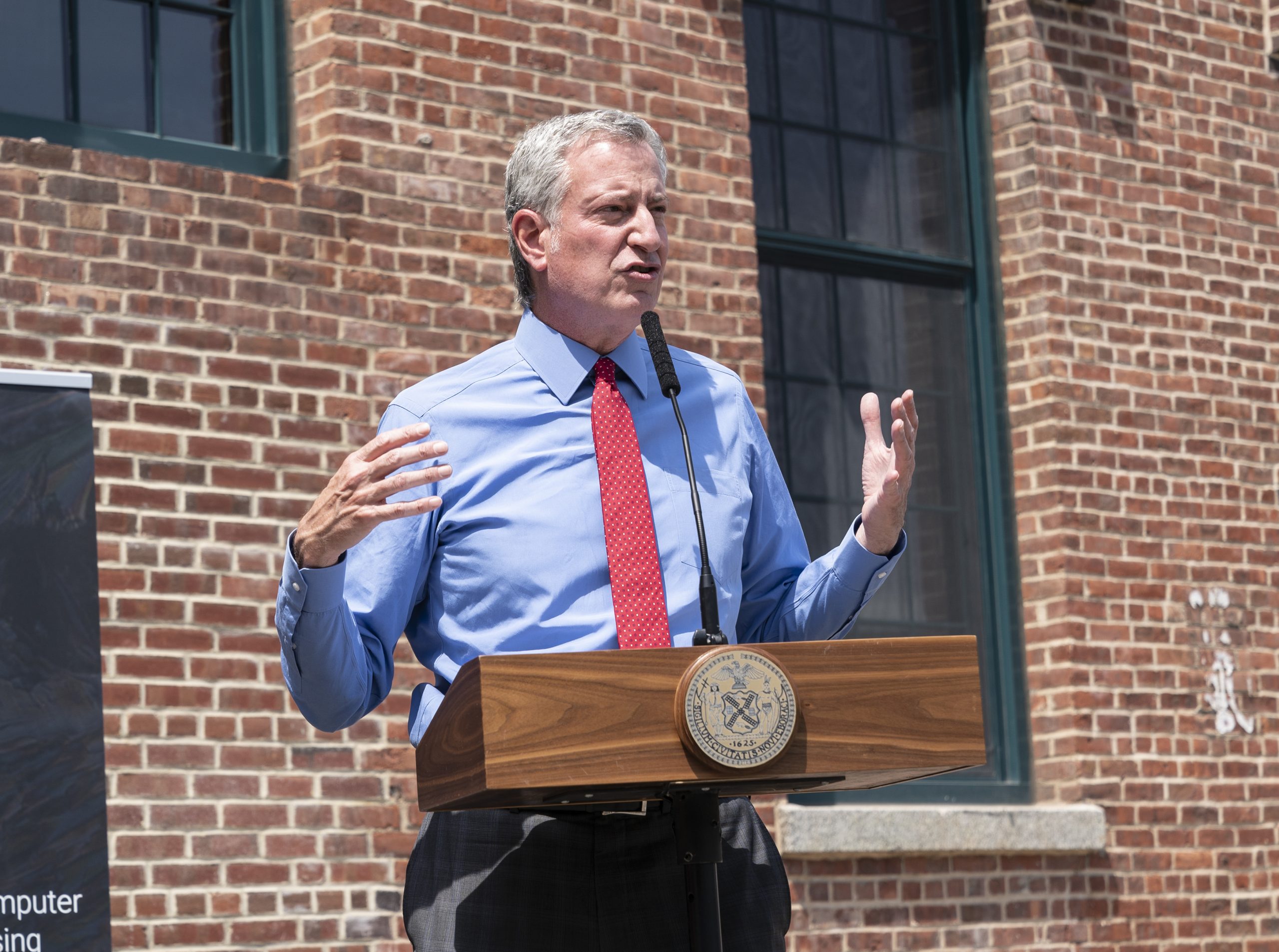 Bill de Blasio Announces July 1 Target for NYC to ‘Fully Reopen’