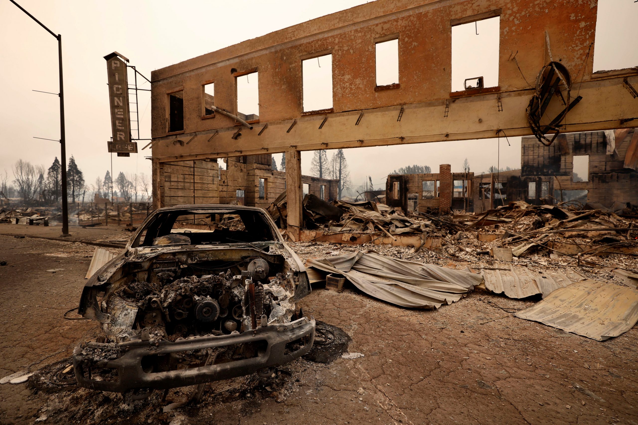 Wildfire Leaves Historic, ‘Quirky’ California Town in Smoldering Ruins