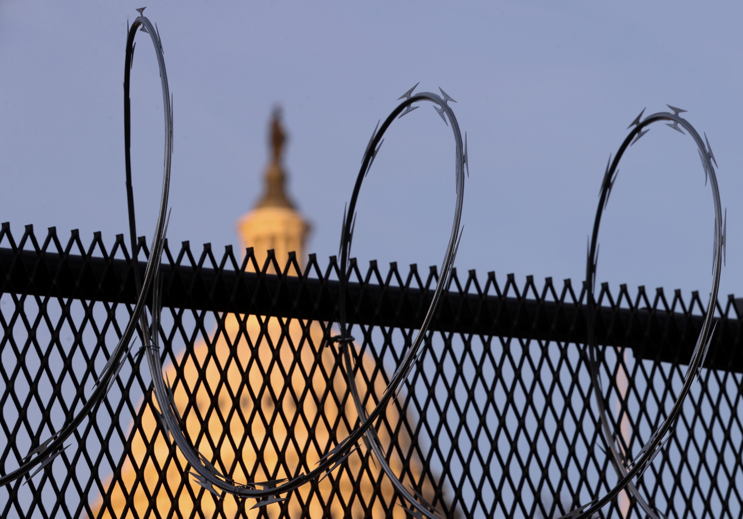 Capitol Hill Fencing and National Guard Presence Scaling Back