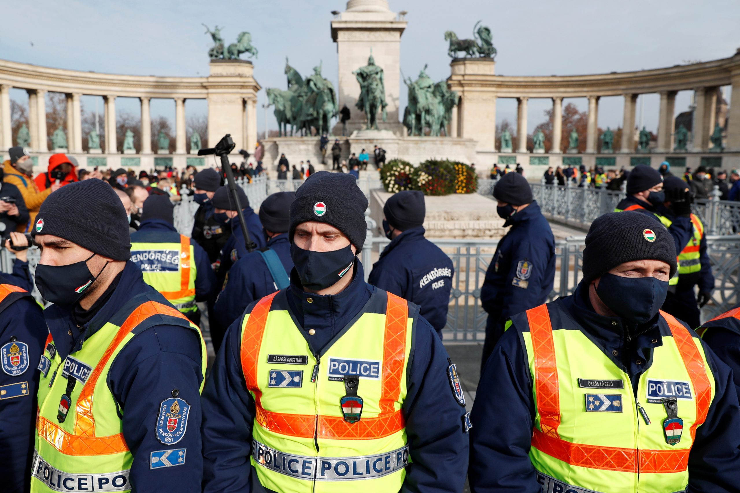 Hungarians Protest Lockdown Measures Despite Threats