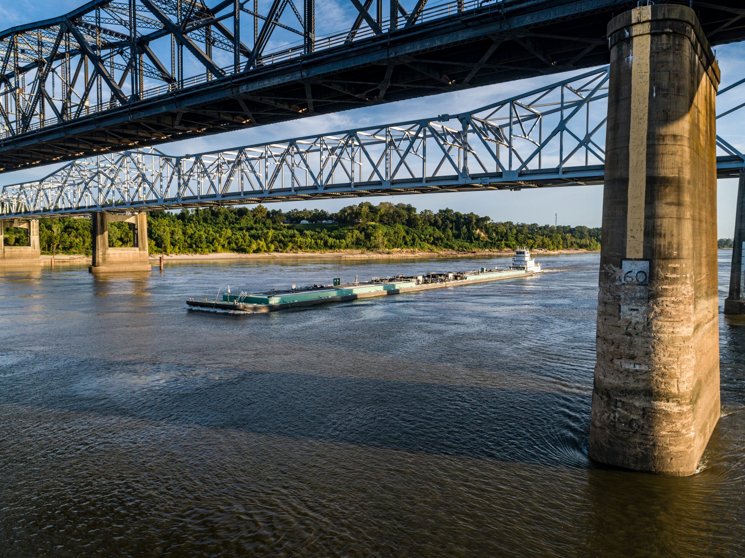 Mississippi River reopens to barge traffic after low water closures