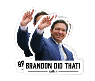 DeSantis now selling ‘Brandon’ stickers on campaign website