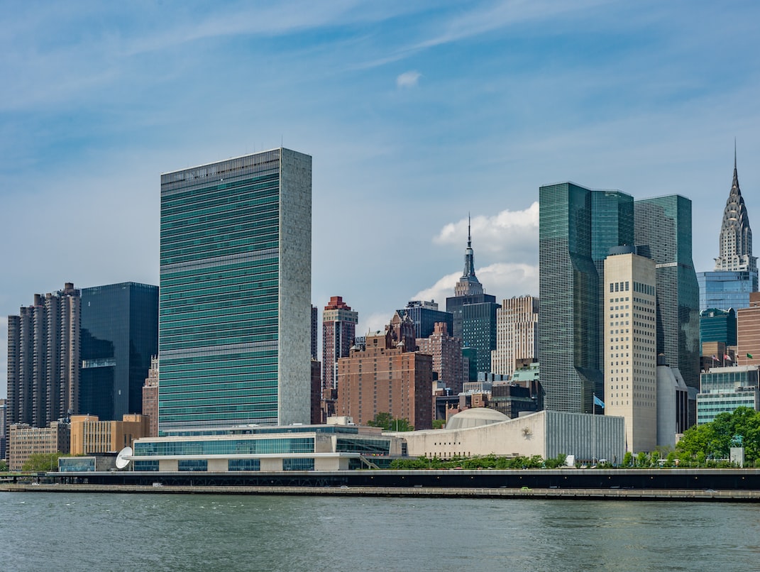 Sculpture outisde United Nations building in New York suspiciously mirrors the End Times beast