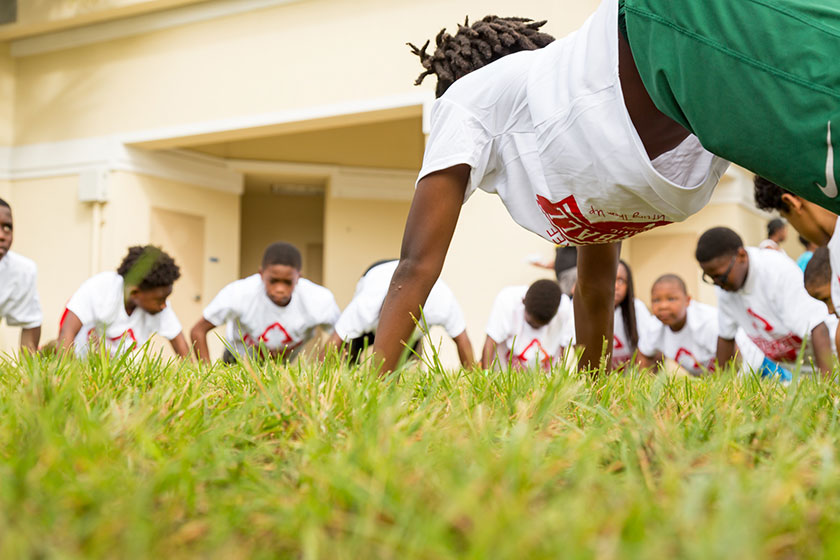 100+ kids of incarcerated parents hear Gospel at sports camp