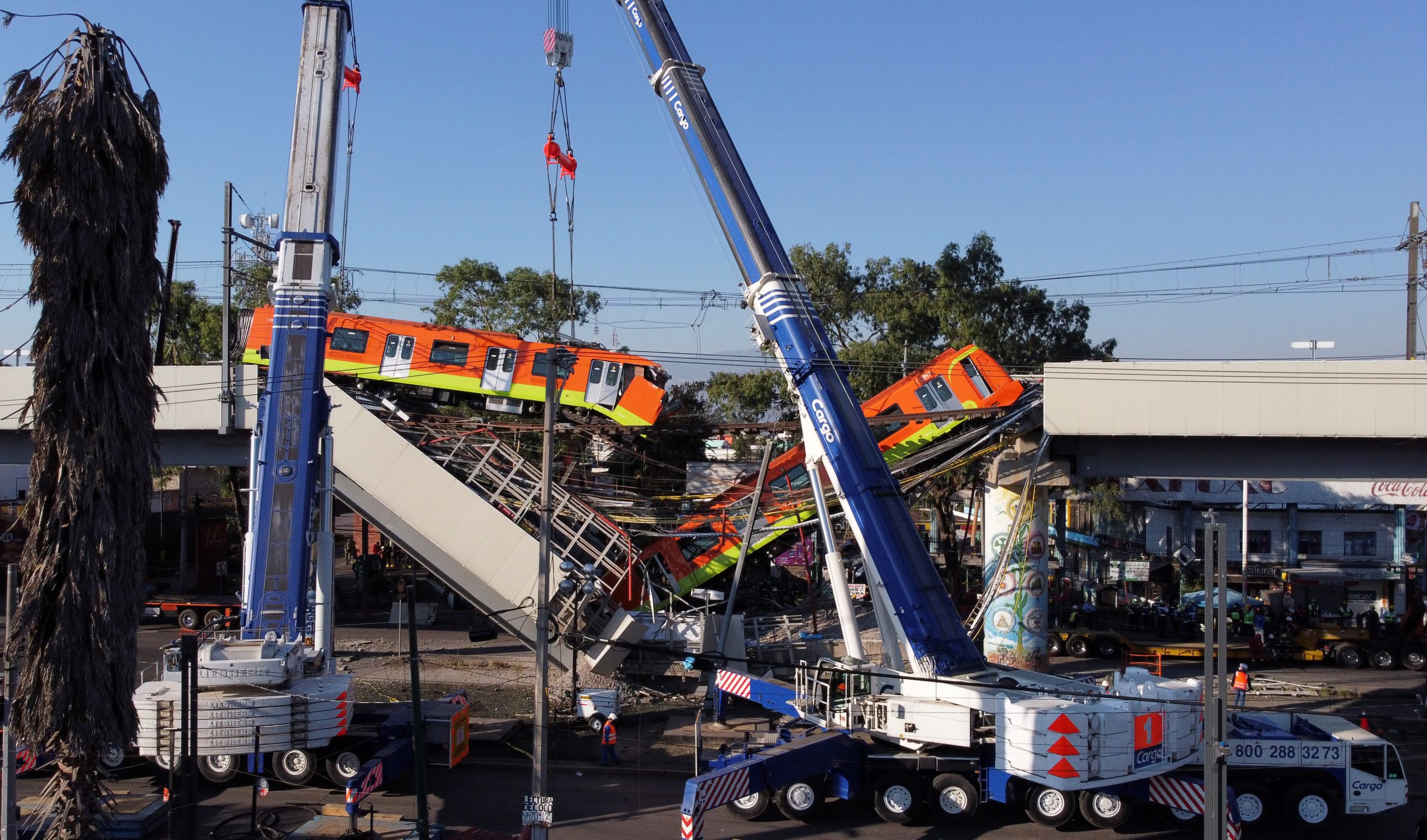 Mexico Promises Justice After Metro Train Line Collapse Kills 24