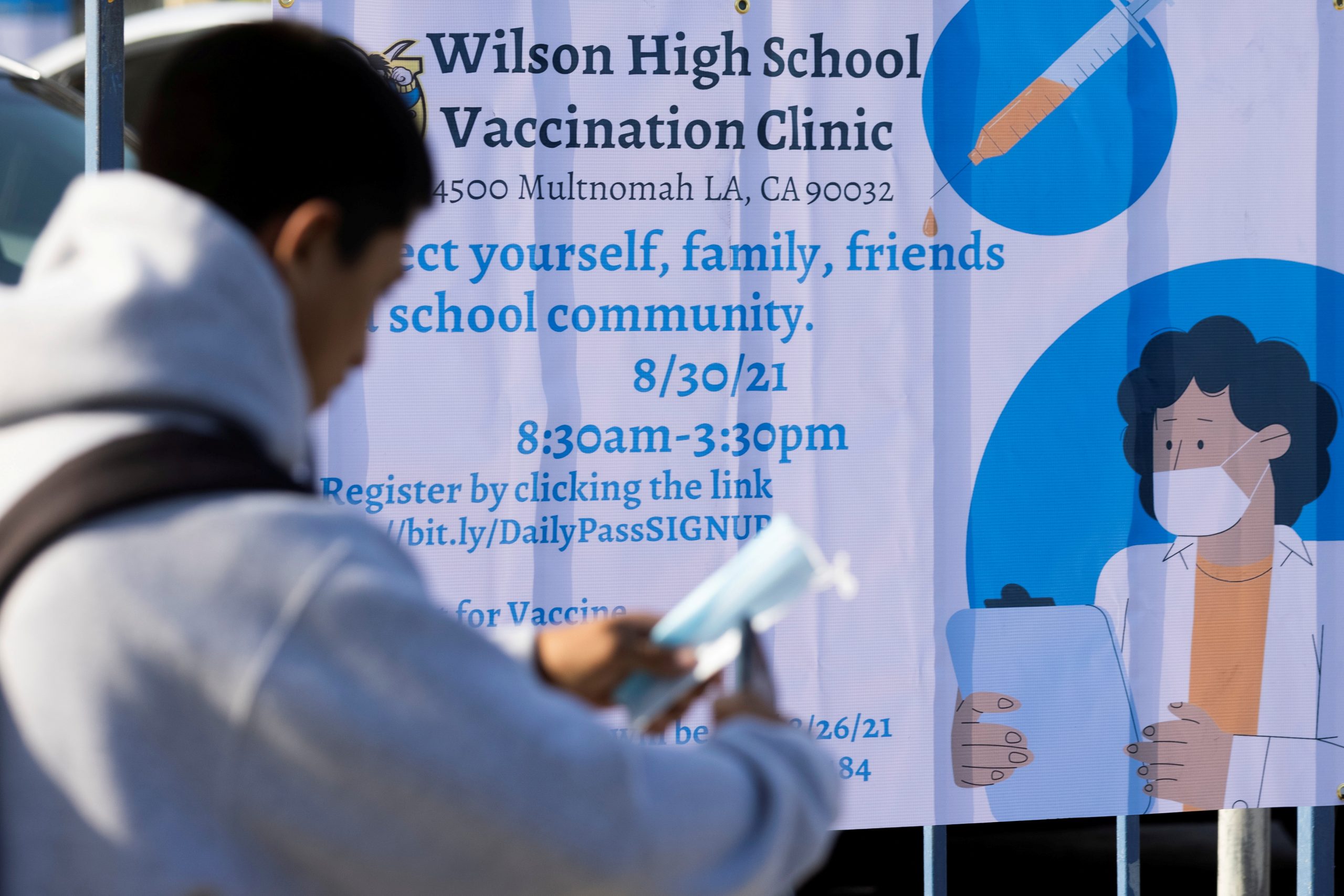 Los Angeles Schools Requiring COVID Vaccine for Students Ages 12 and Up