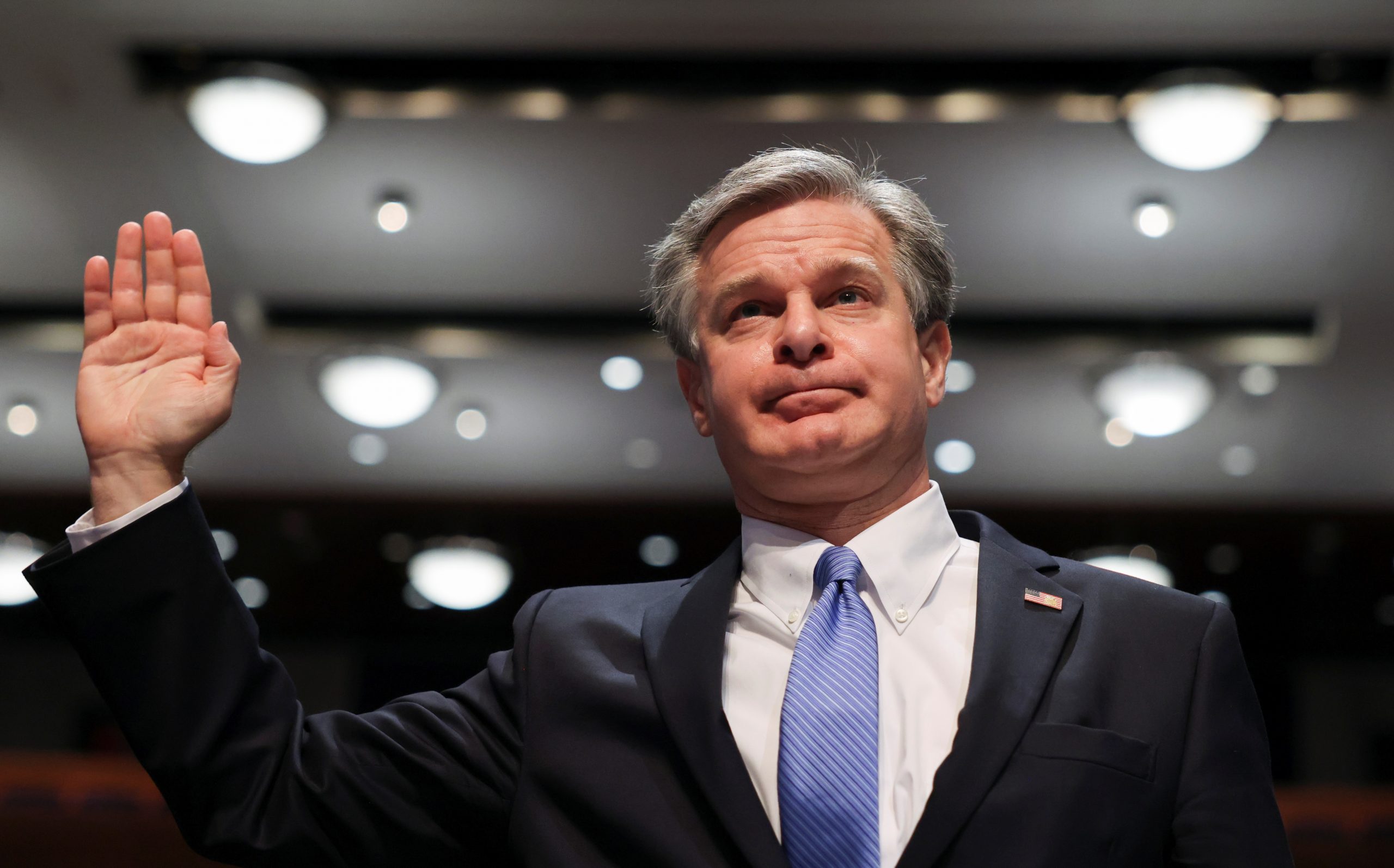 FBI Director Wray Acknowledges Border Crises