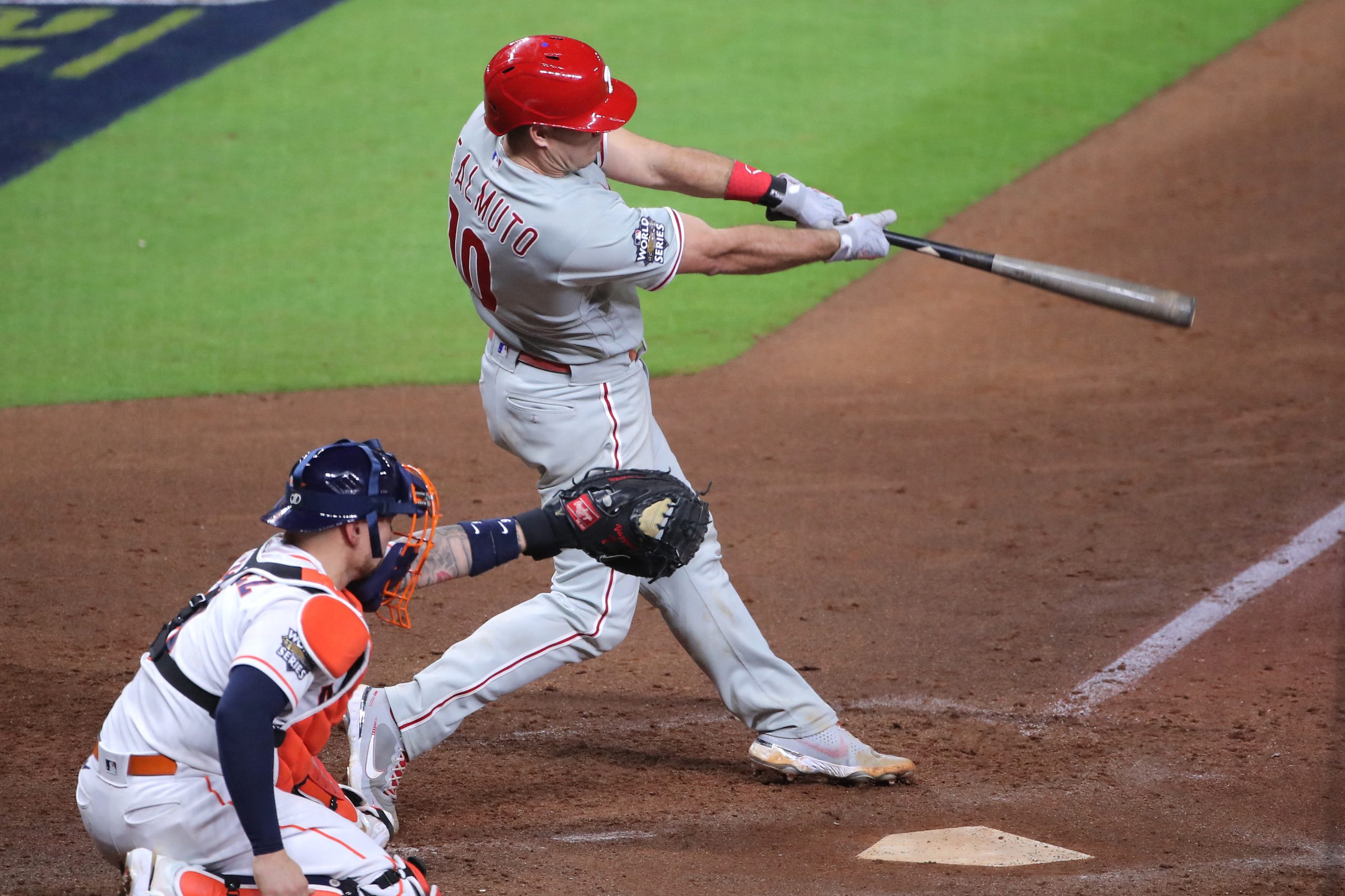 Baseball-Phillies stun Astros 6-5 in Game 1 of World Series