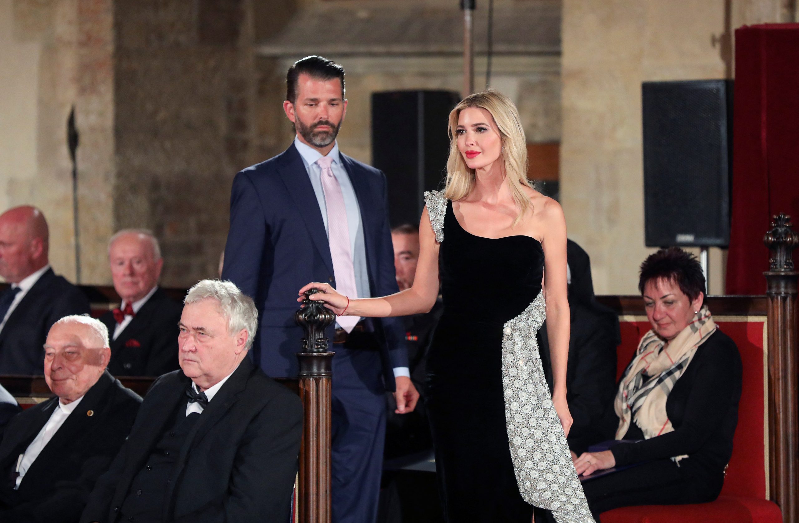 Ivanka Trump accepts Czech state award on behalf of late mother Ivana