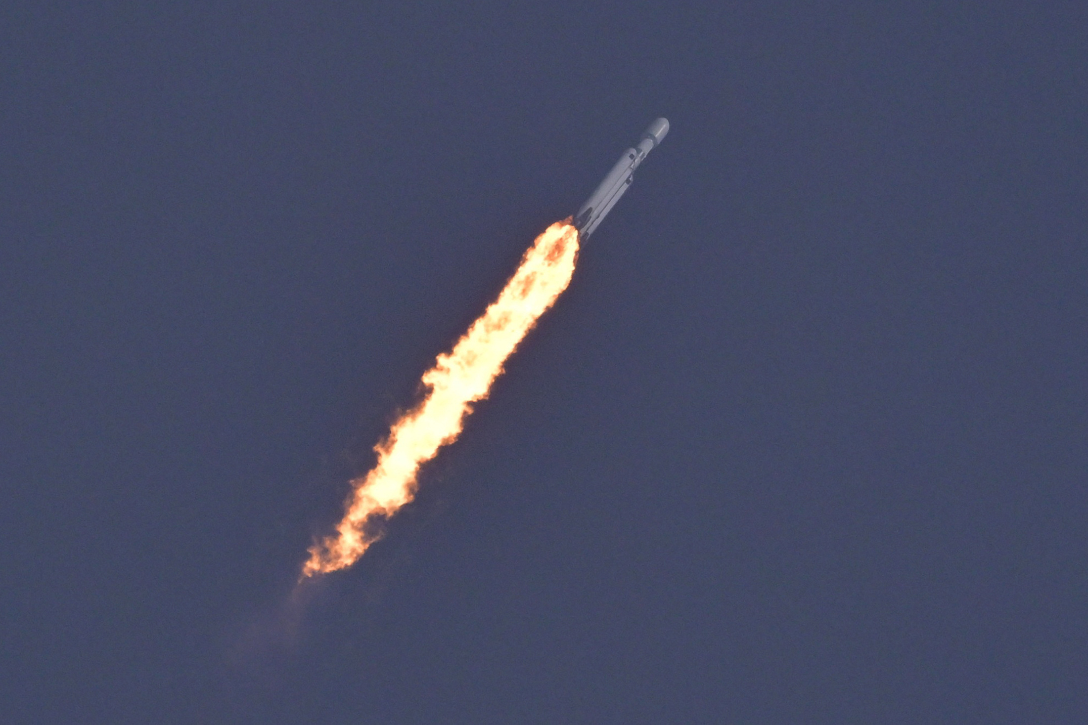 SpaceX launches first Falcon Heavy mission since 2019 from Florida