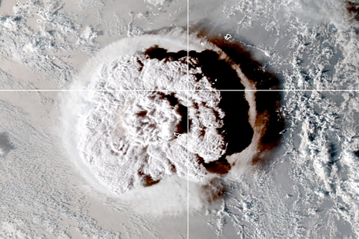 January Tongan volcano eruption unleashed highest plume on record